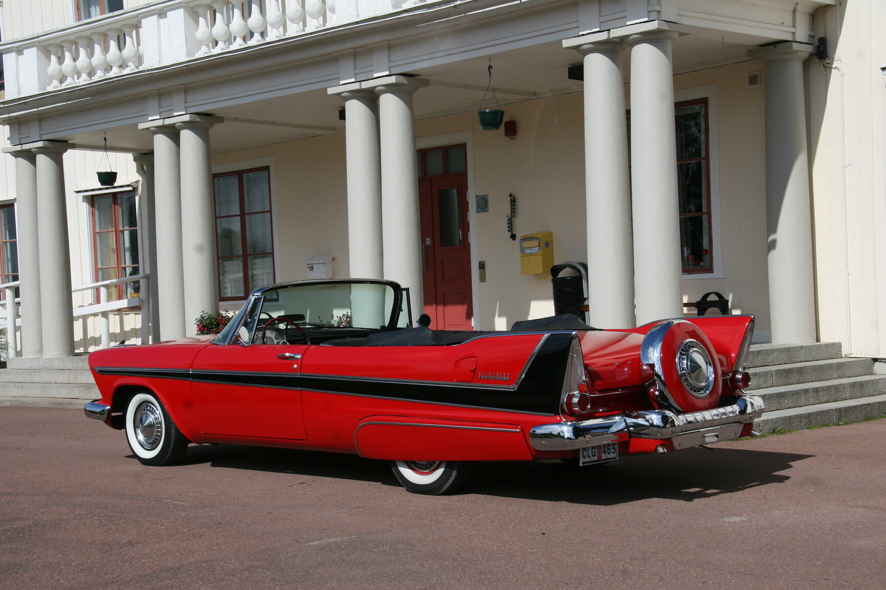 Exteriörbild på 1958 Plymouth Belvedere Convertible
