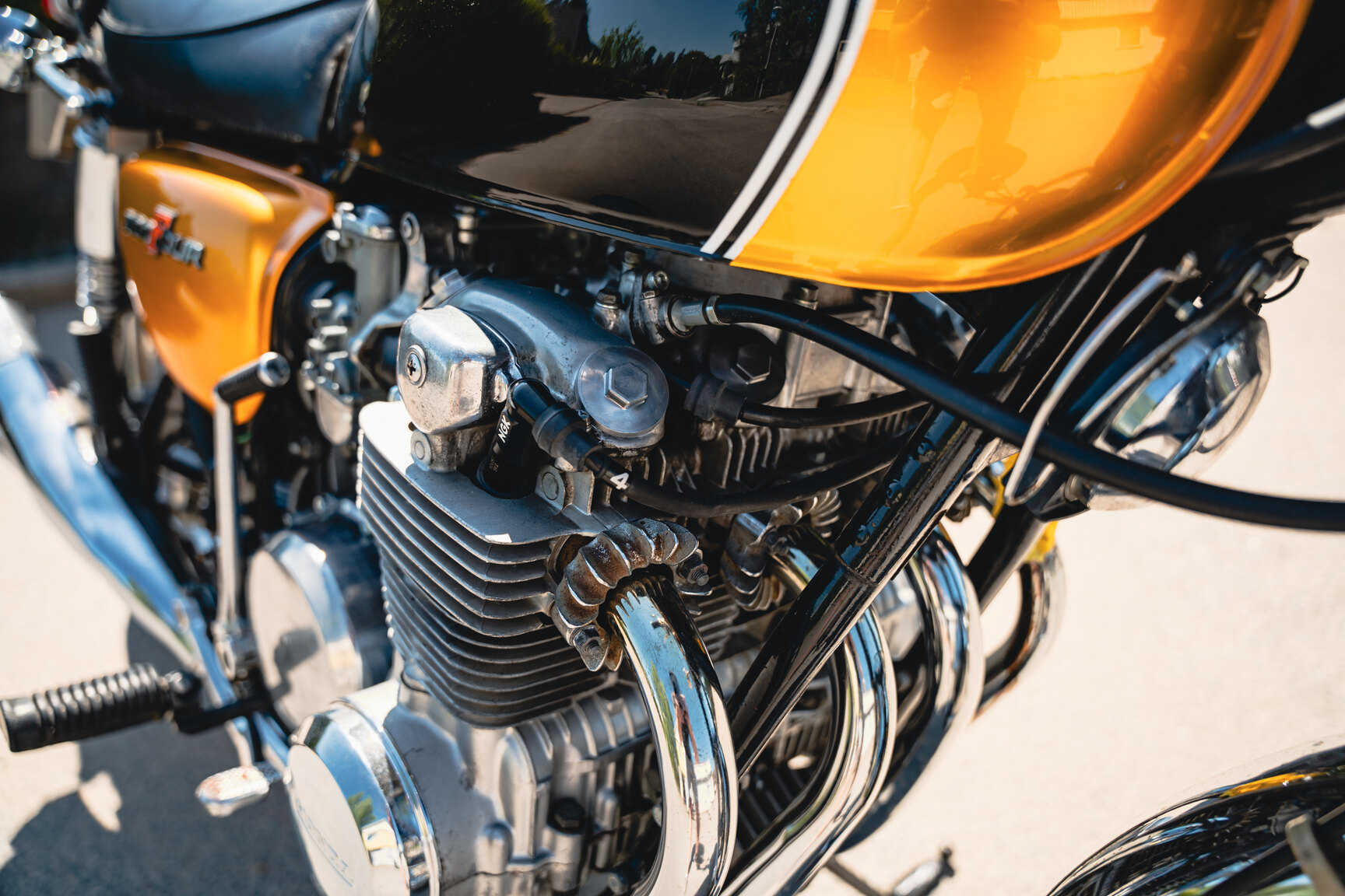 1972 Honda CB 500 Four, Mekanik