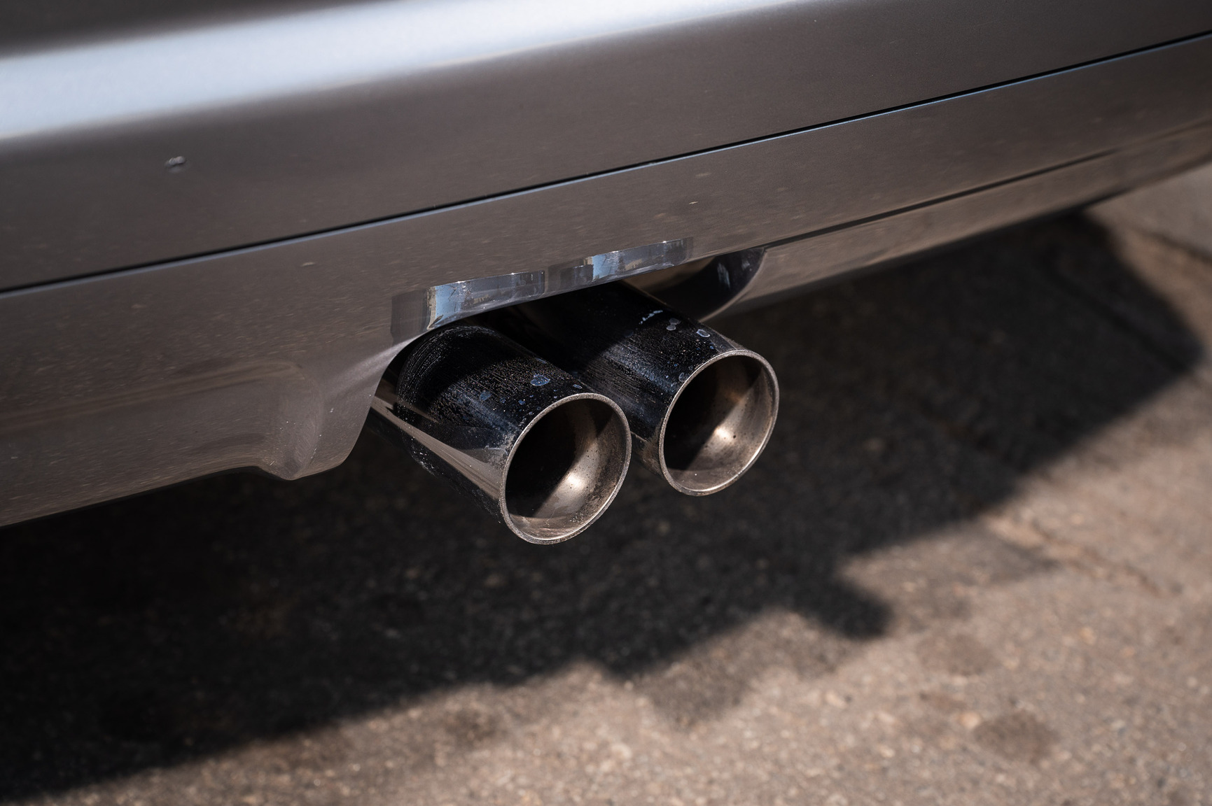 Exteriörbild på 2005 BMW M3 E46 manuell (29)