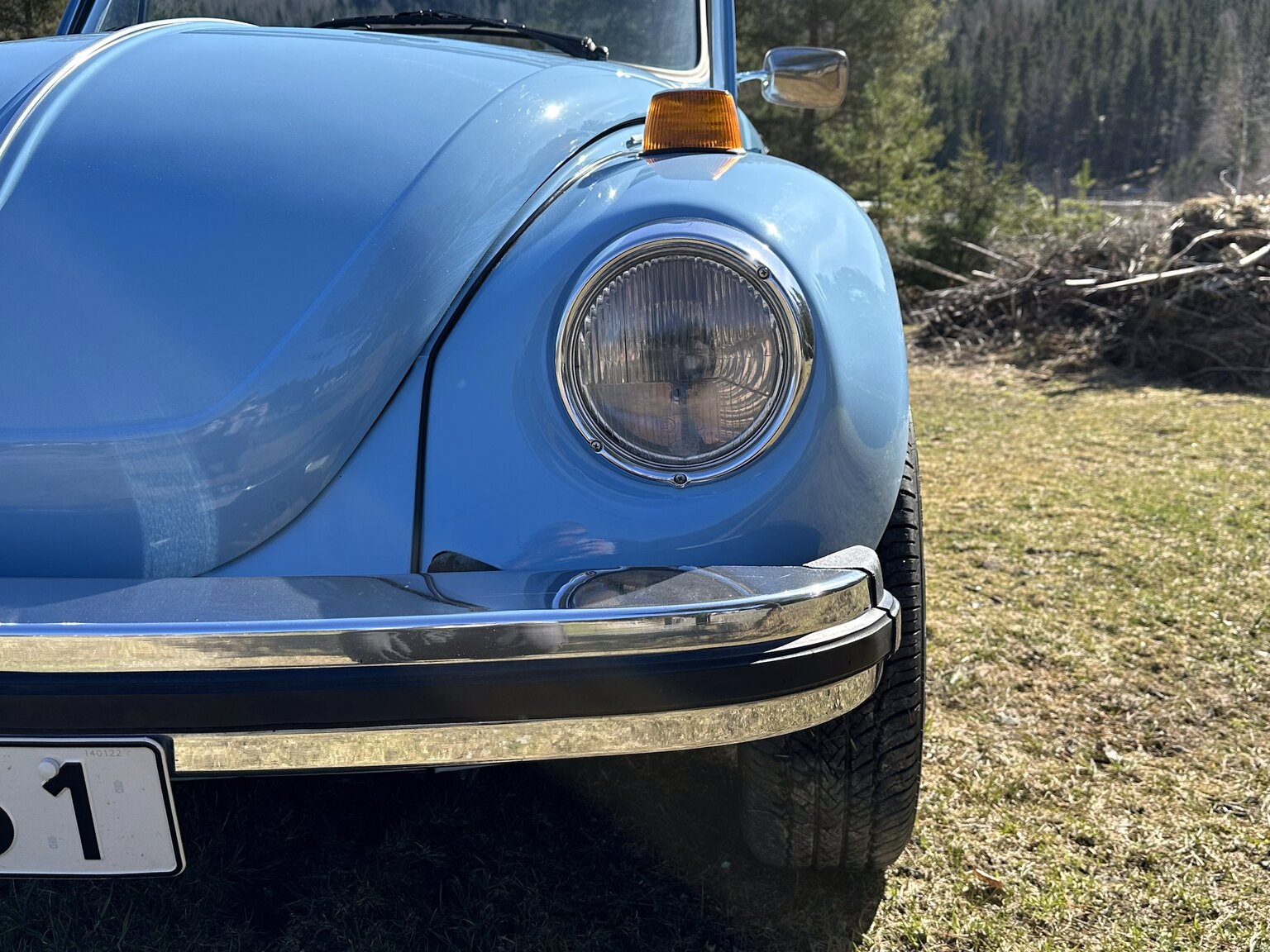 Exteriörbild på 1979 Volkswagen Beetle 1303 Käfer (23)
