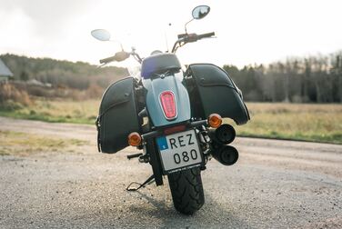 Exteriörbild på 2018 Indian Scout