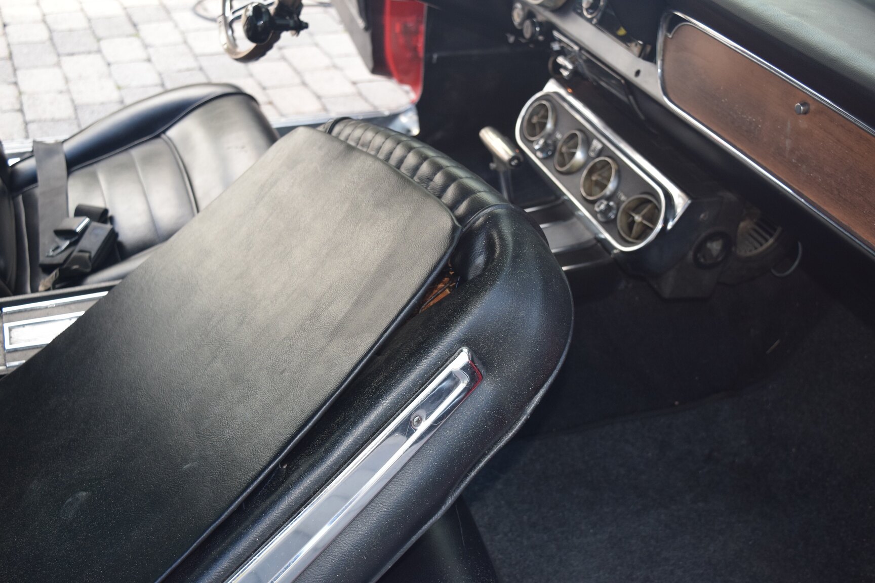 Interiörbild 1965 Ford Mustang 