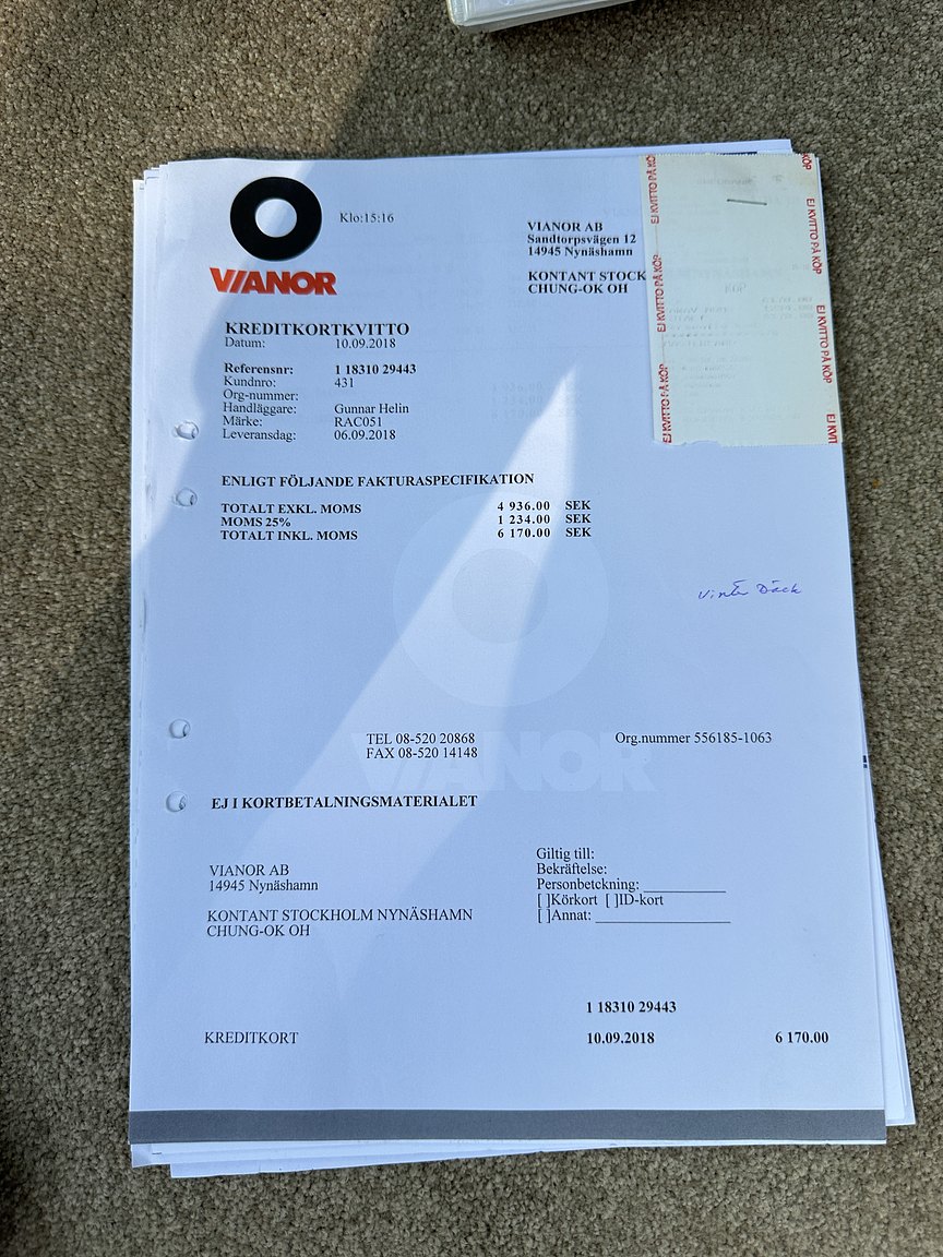 Dokumentation, 2000 Volvo V70 XC 2.4 T AWD 