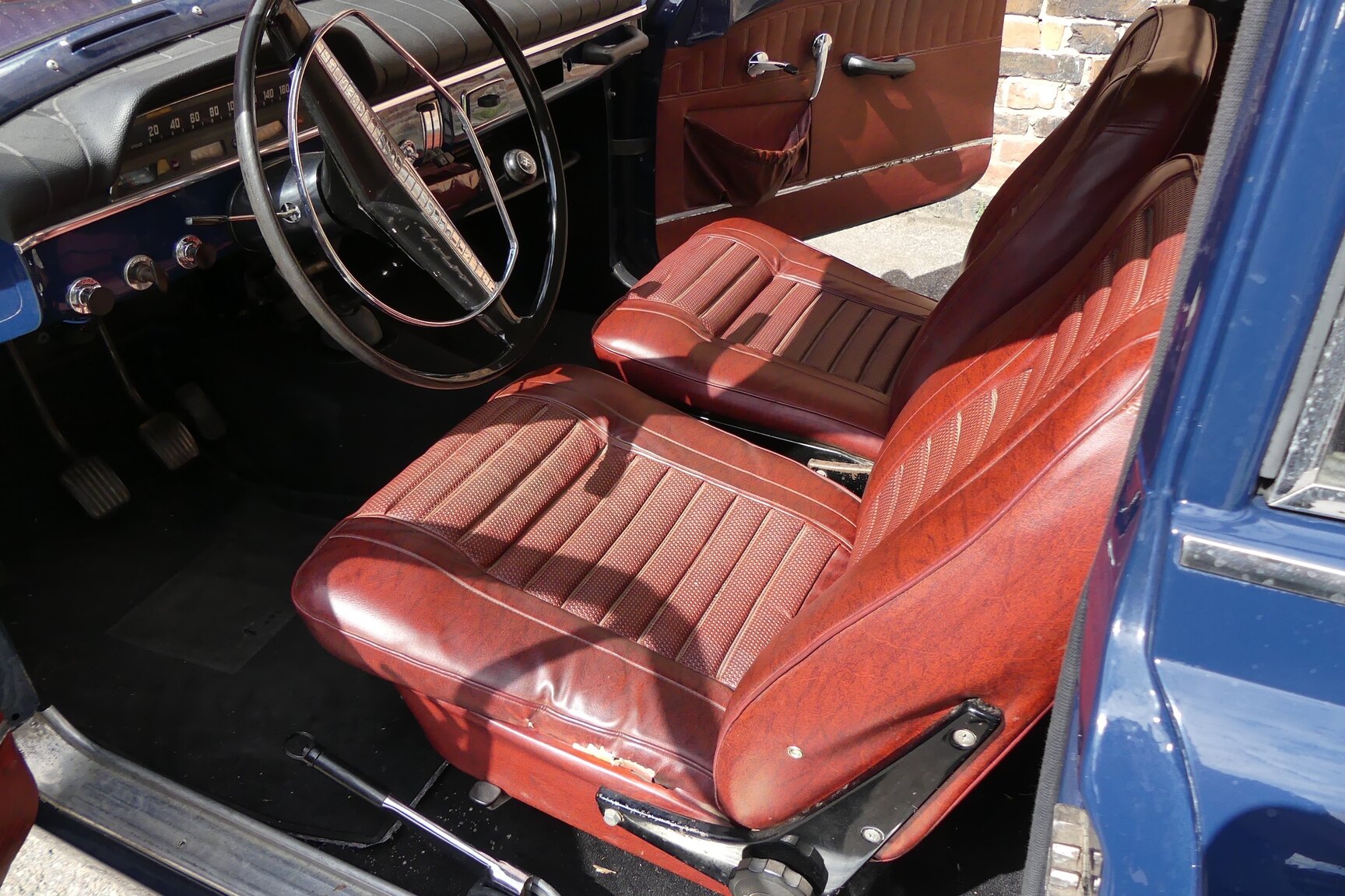 Interiörbild 1965 Volvo Amazon