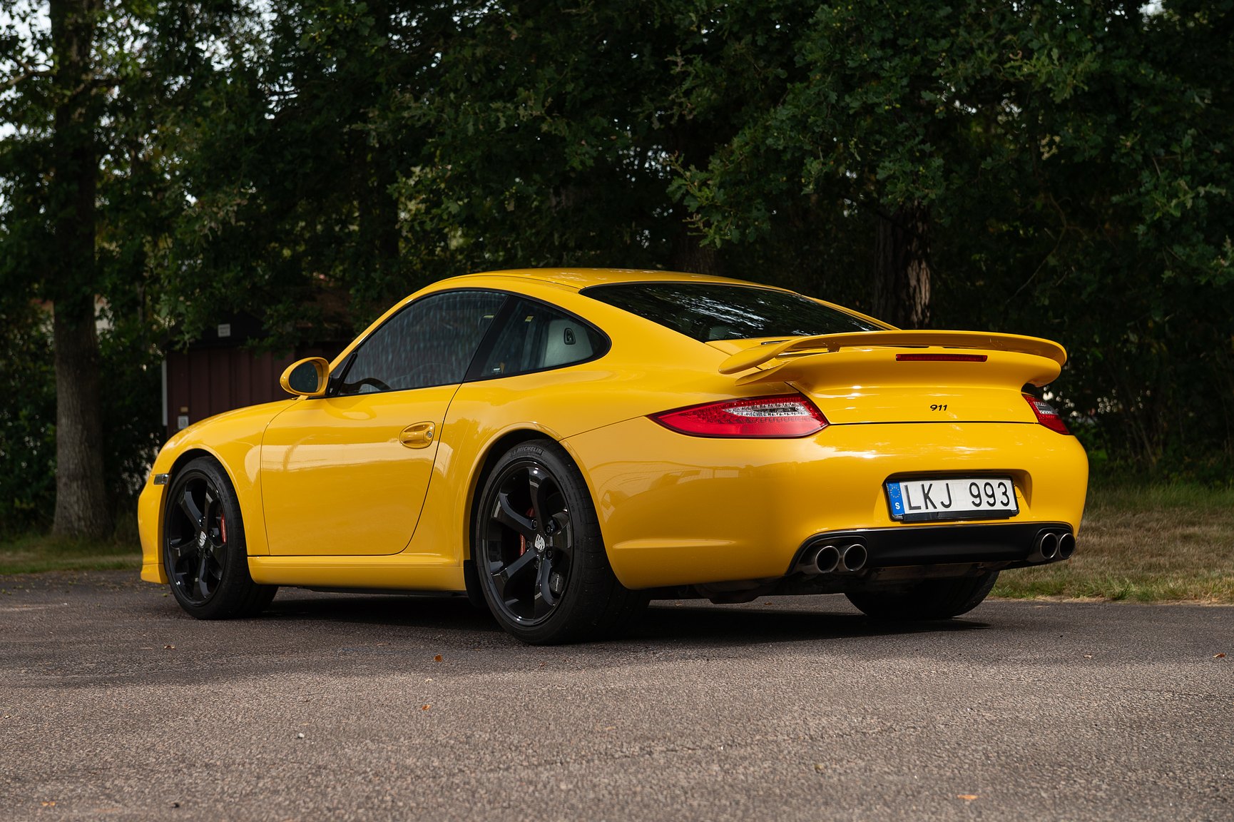 Exteriörbild på 2009 Porsche 911 Carrera (9)