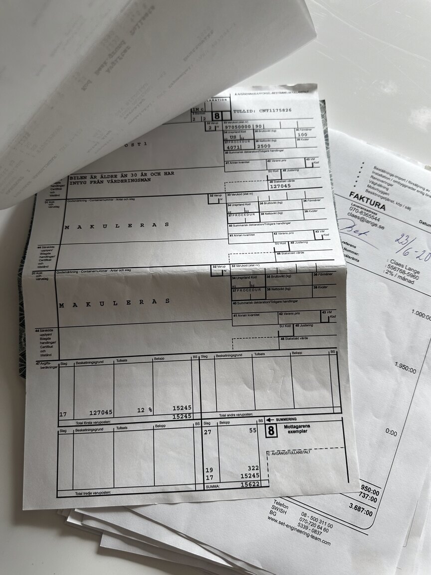 Dokumentation för 1965 Ford Mustang Cabriolet (41)