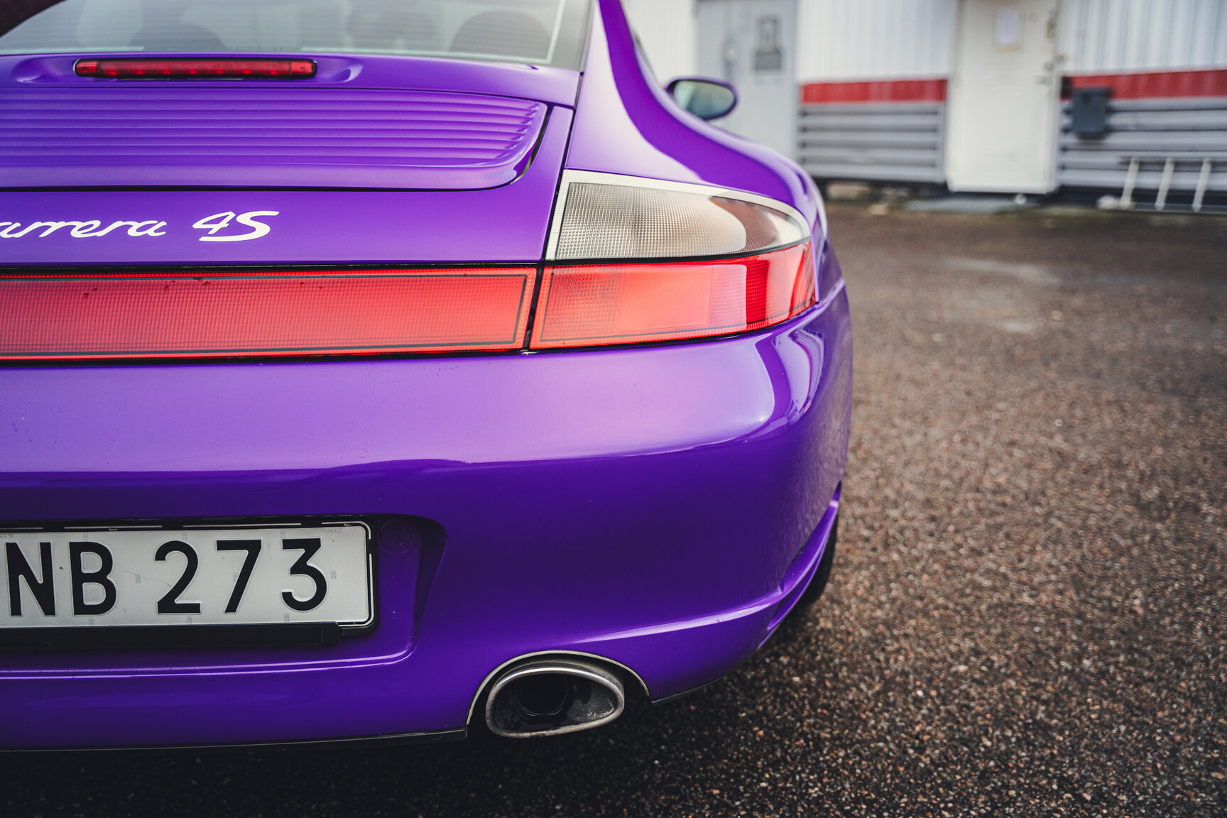 Exteriörbild på 2002 Porsche 996 4S - Ett sista race