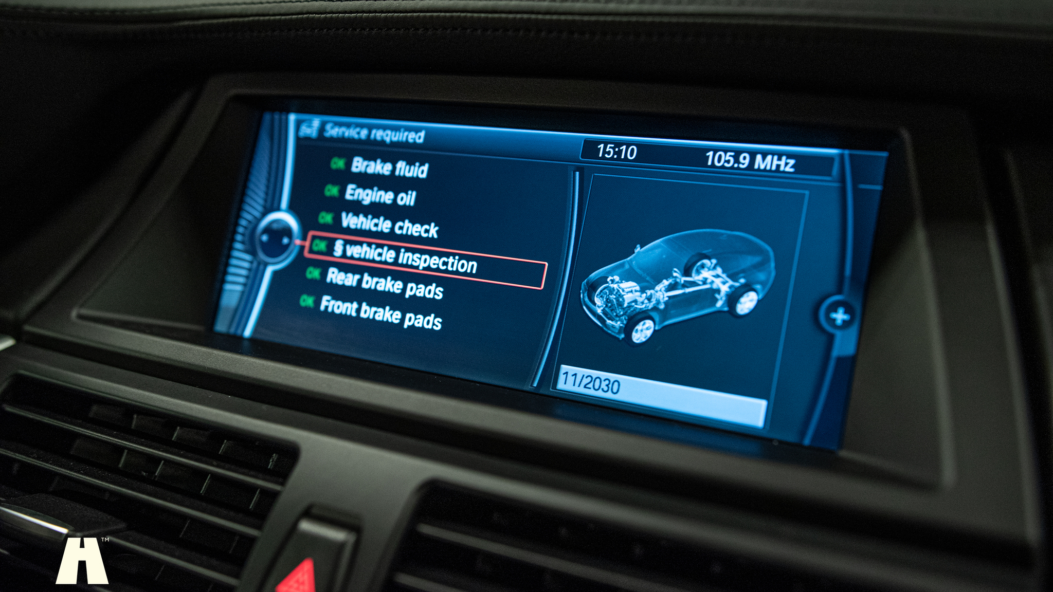 Innenraumfoto von 2010 BMW X6 M Ferrita 555HK (85)