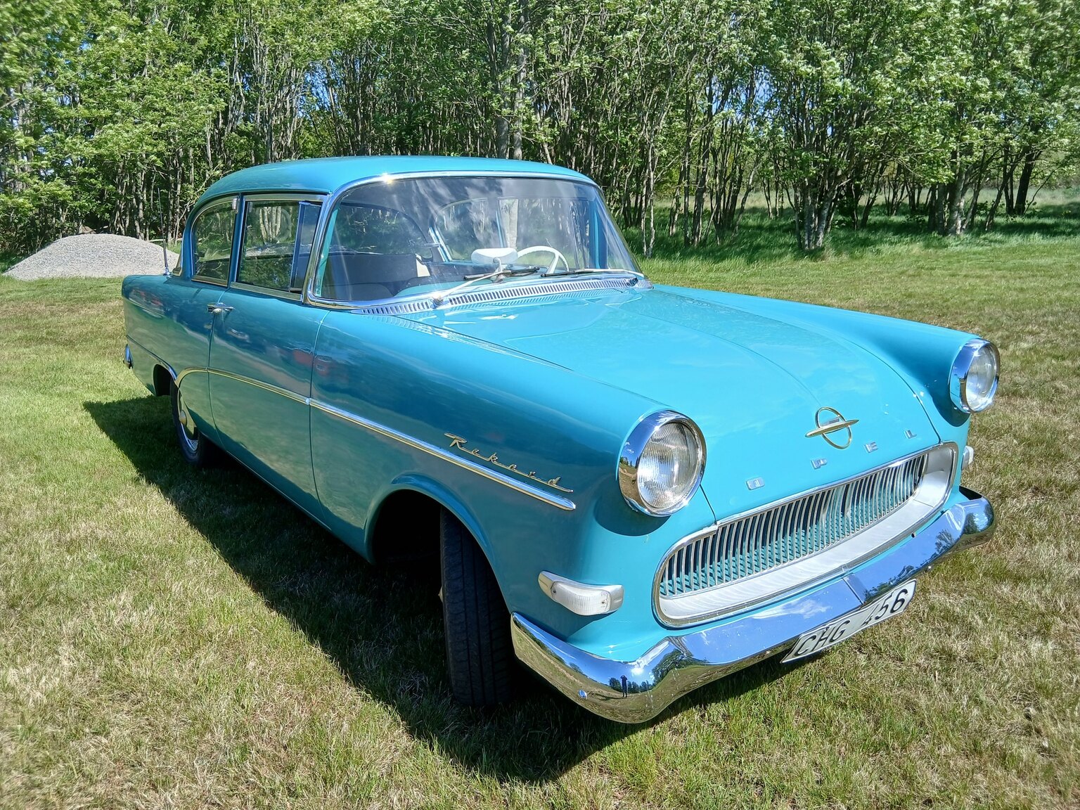 Aussenfoto 1958 Opel Olympia Rekord