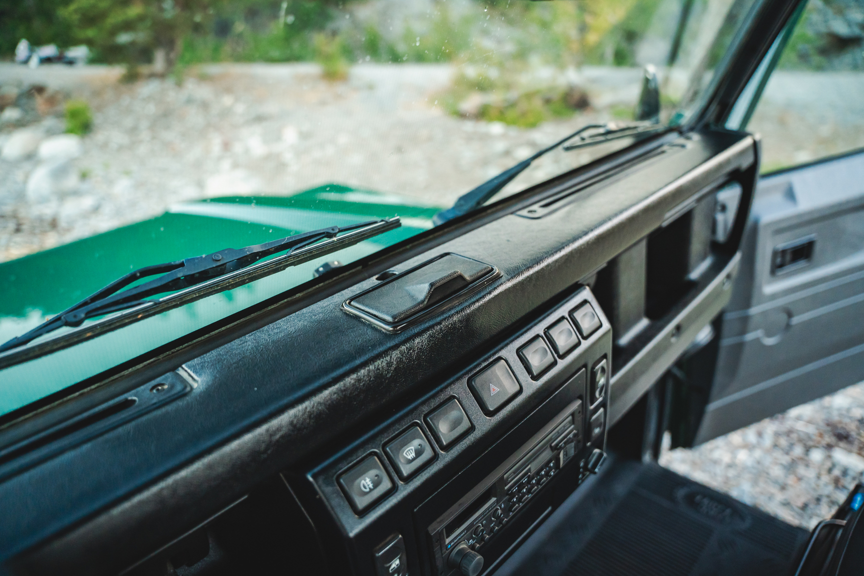 Interiörbild 2003 Land Rover Defender TD5 90 Pickup (35)