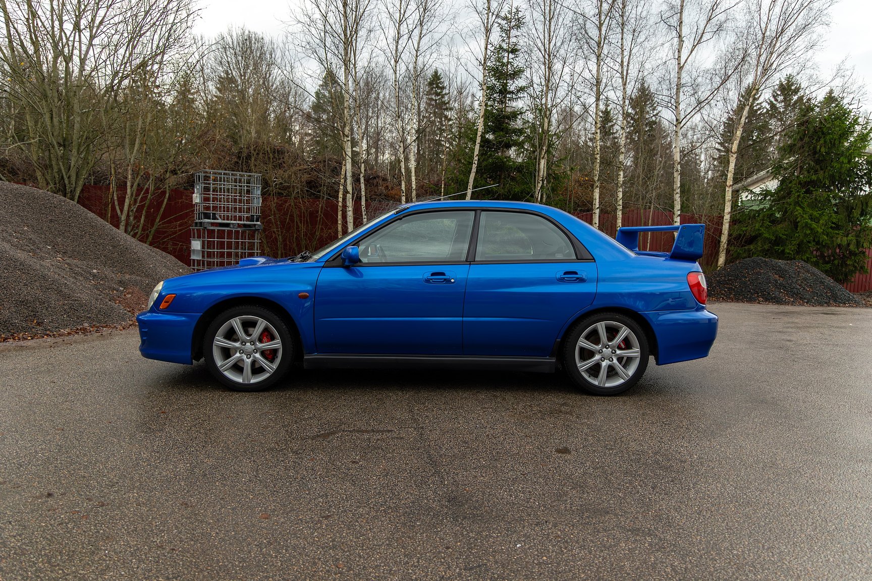Exteriörbild på 2001 Subaru Impreza 2.0 WRX Turbo 4WD
