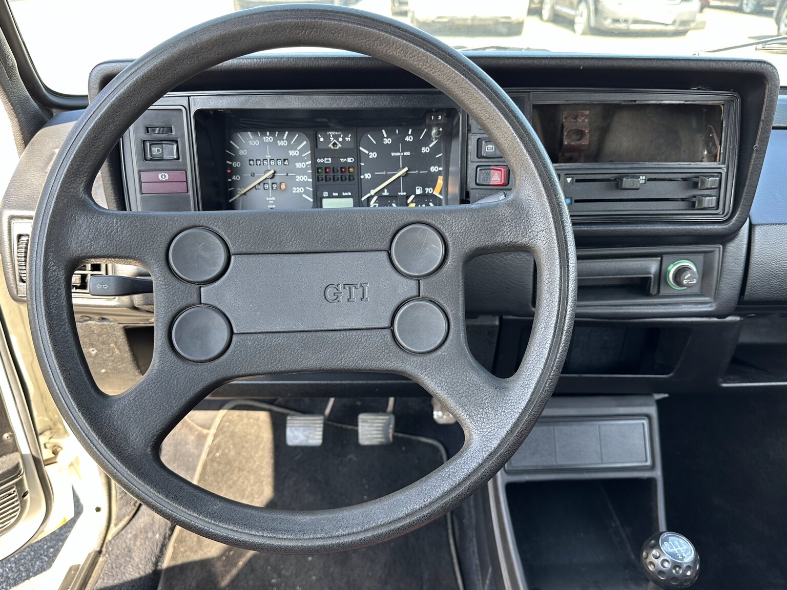 Interior image of 1983 Volkswagen Golf GTI