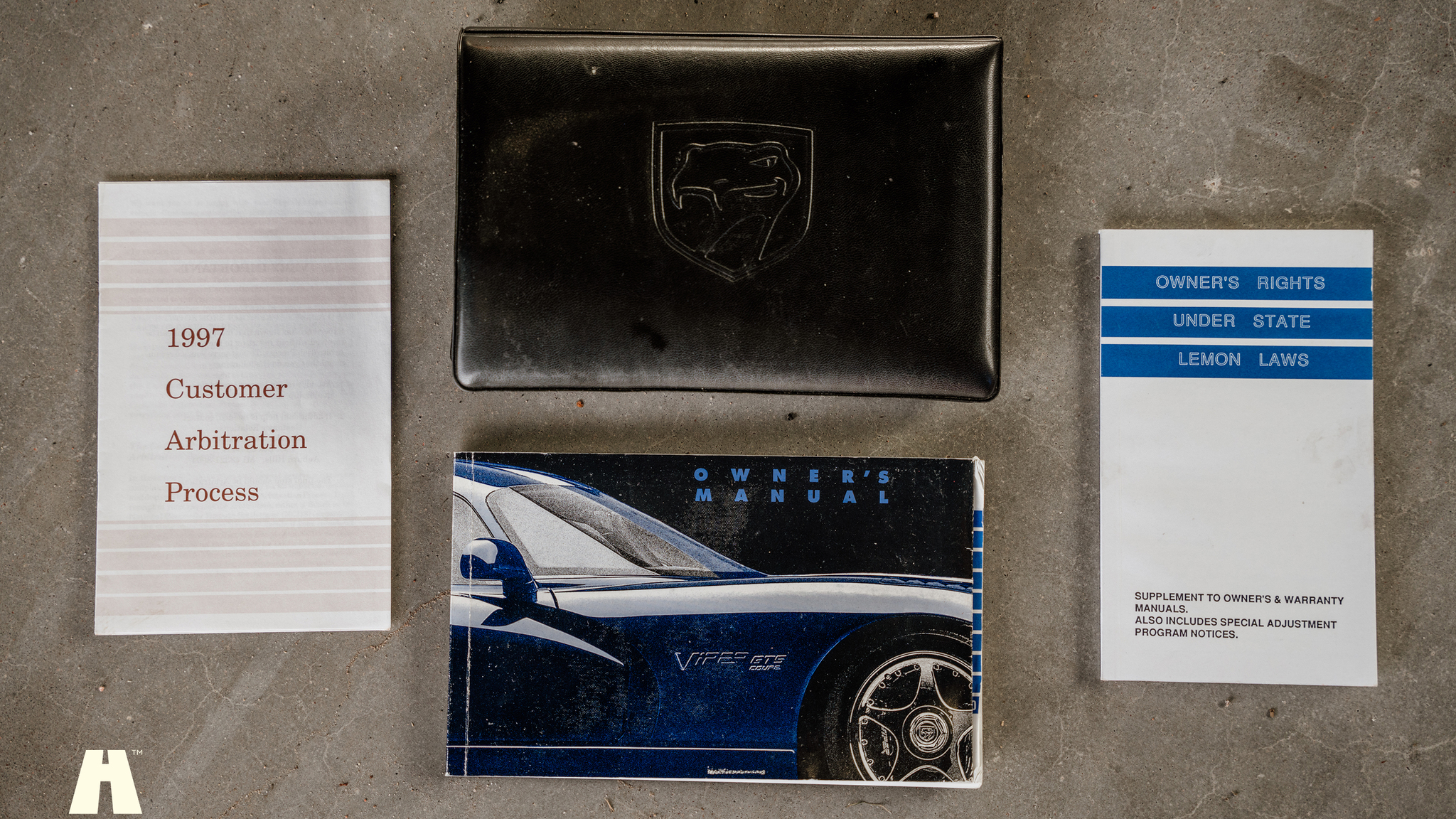 Documentation for 1997 Dodge Viper GTS
