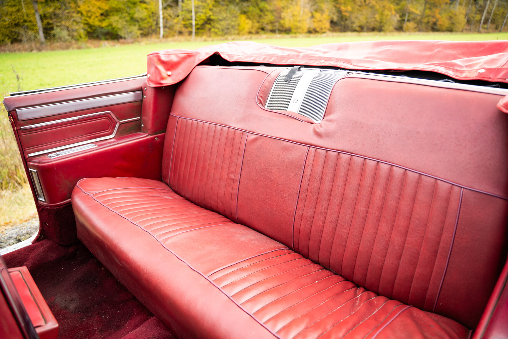 Interiörbild 1965 Cadillac De Ville convertible