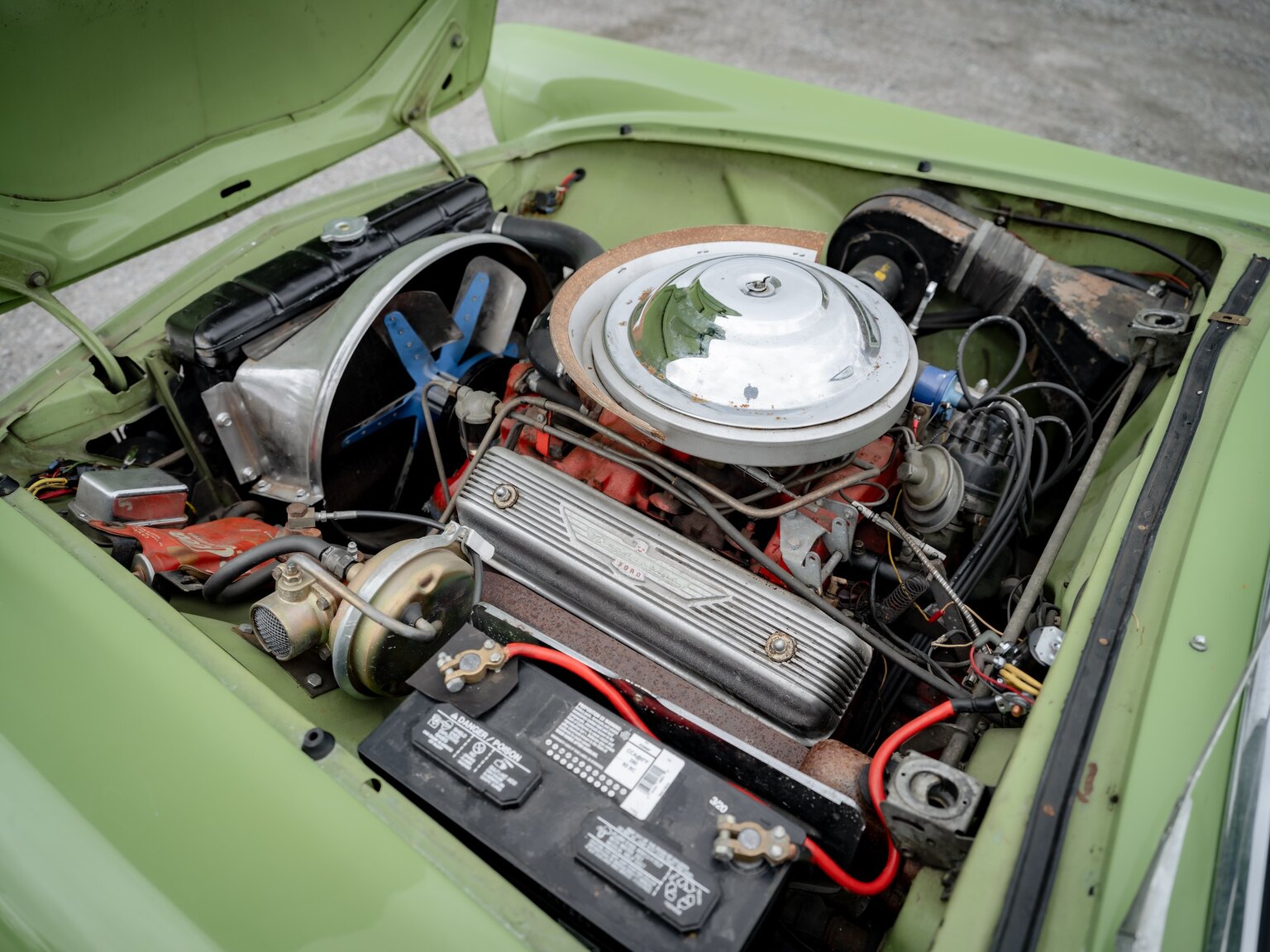 1956 Ford Thunderbird (12), Mekanik