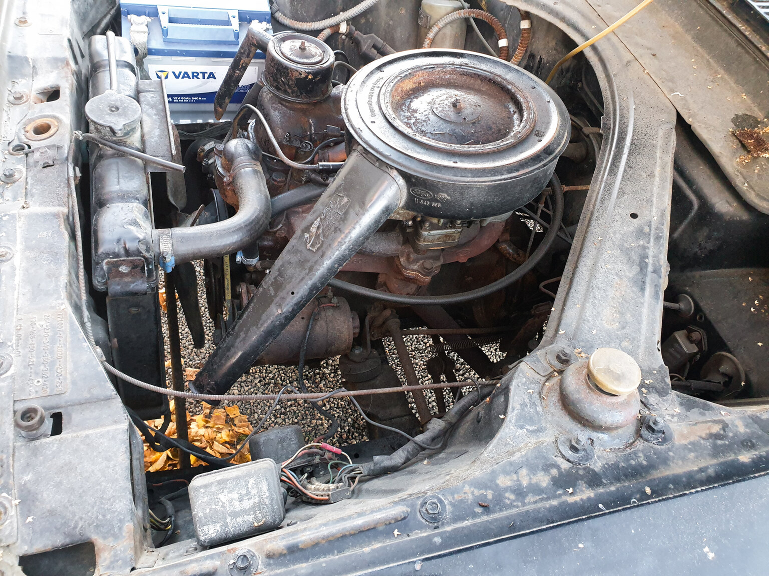 Image of 1964 Ford Taunus 17 M Super mechanics