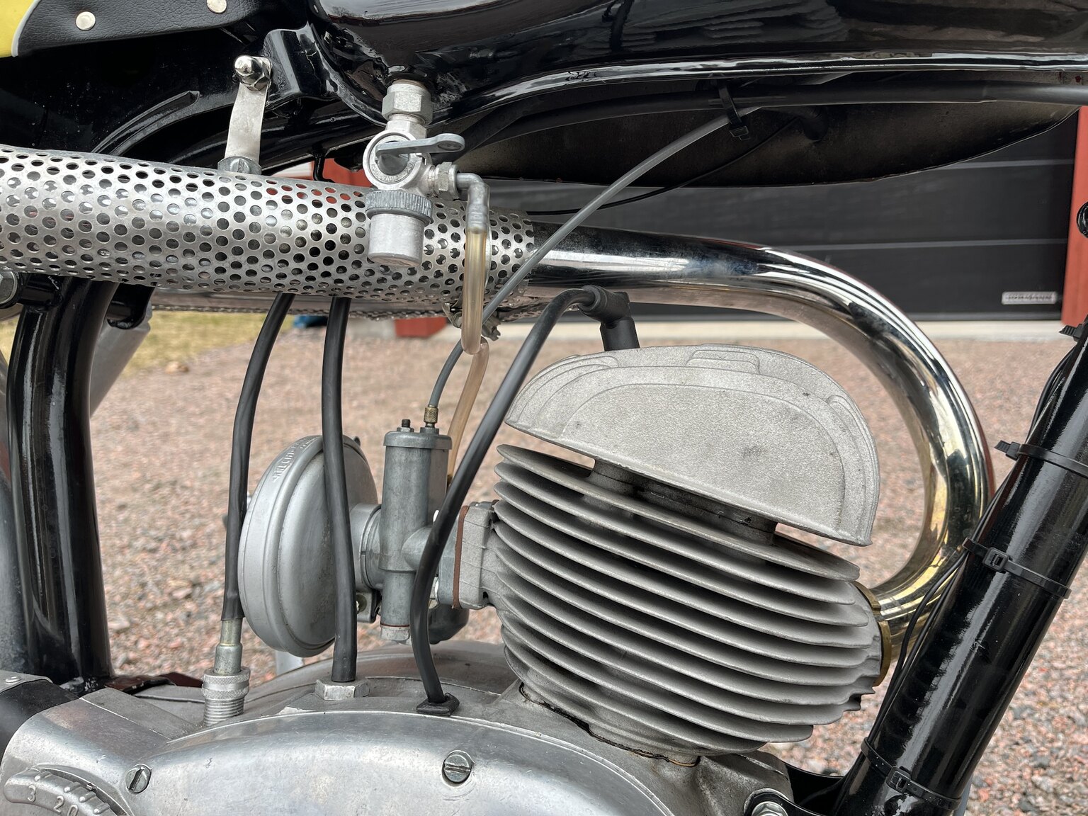 1958 Husqvarna 283 "Guldpilen", Mekanik