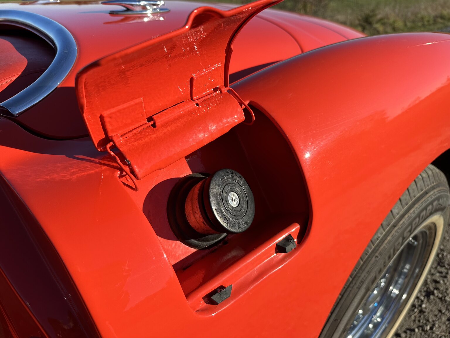 Exteriörbild på 1956 Chevrolet Corvette 