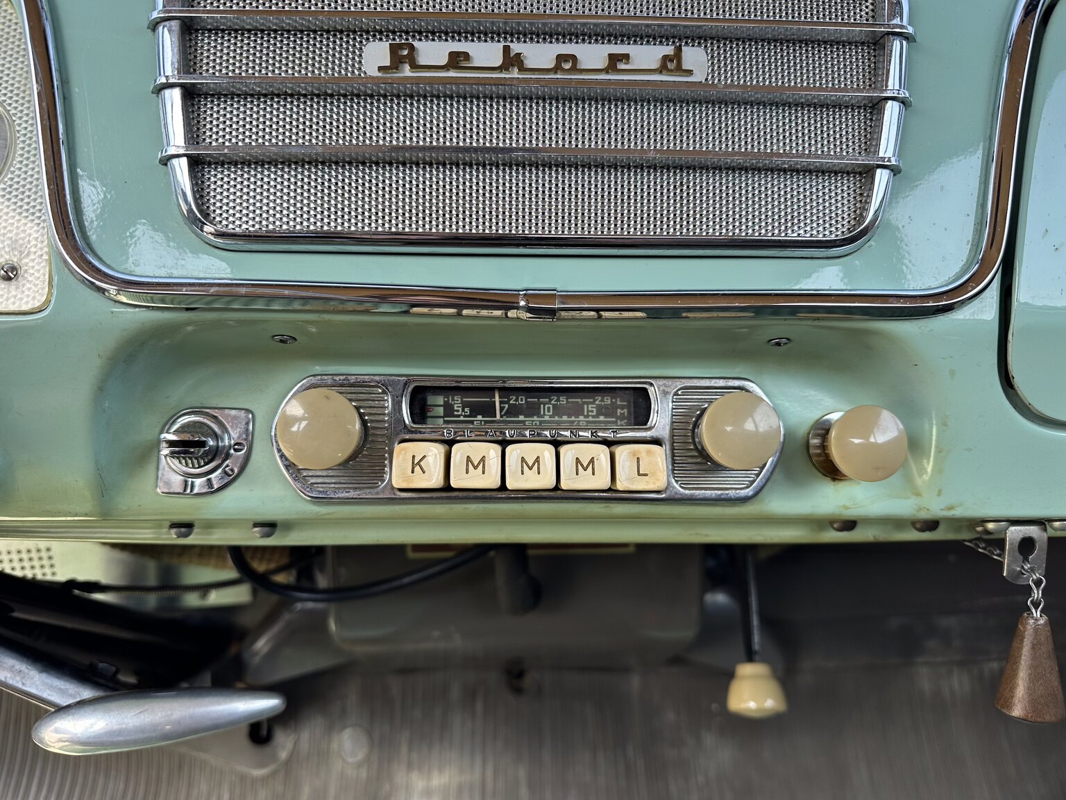 Interior image of 1956 Opel Olympia Rekord