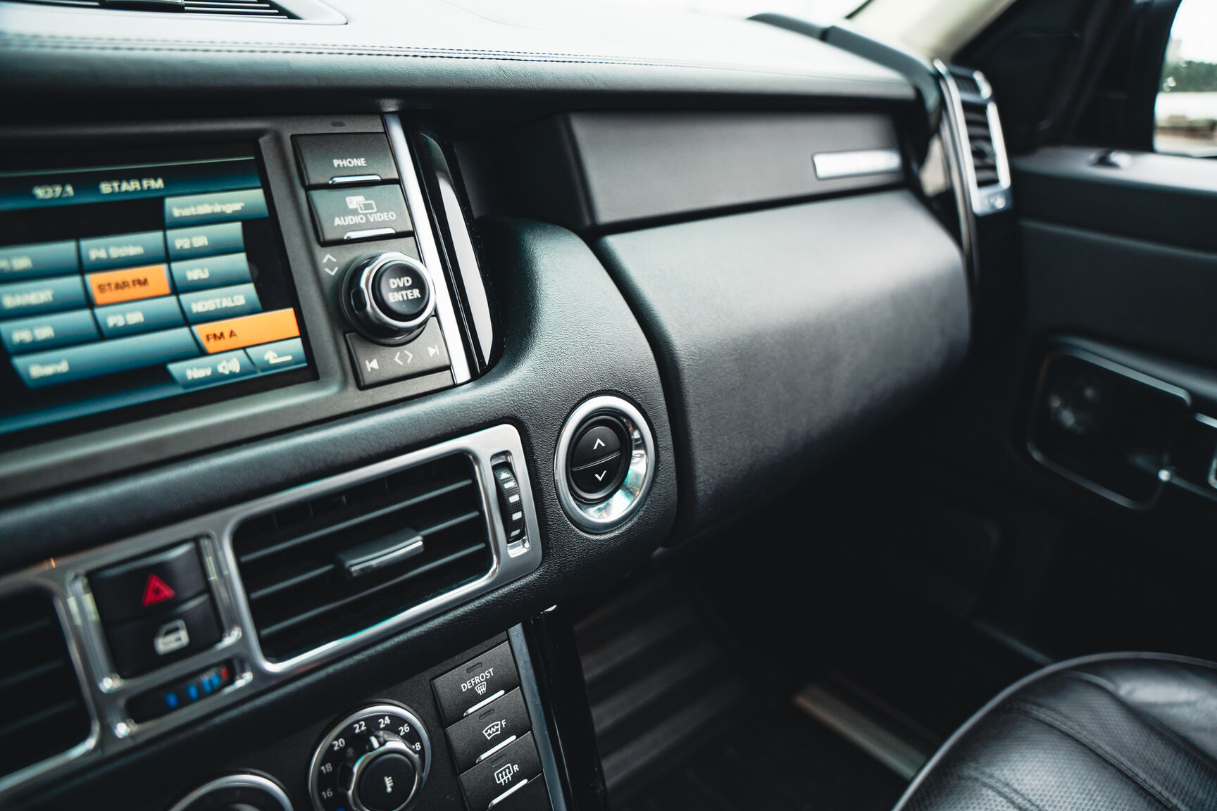 Interiörbild 2012 Range Rover TDV8 Vouge