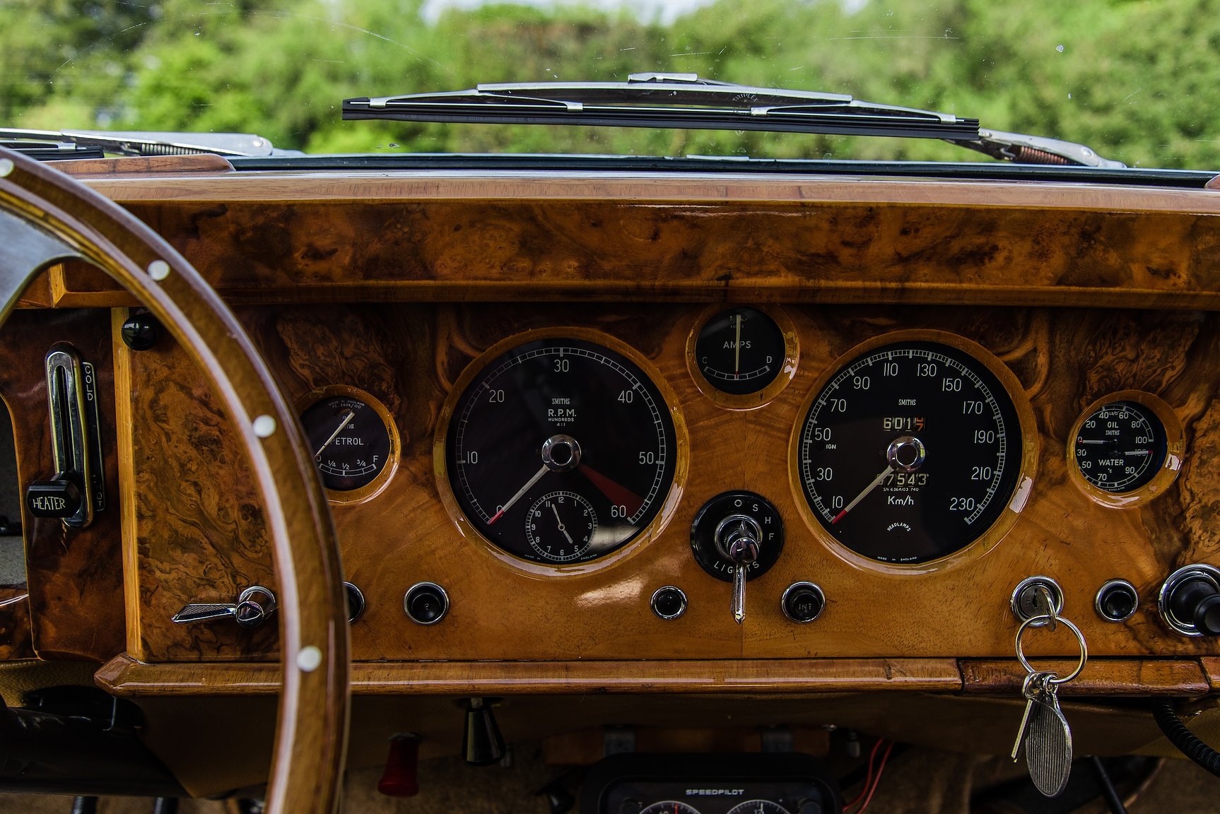 Interior image of 1958 Jaguar MKI 3.4 XK
