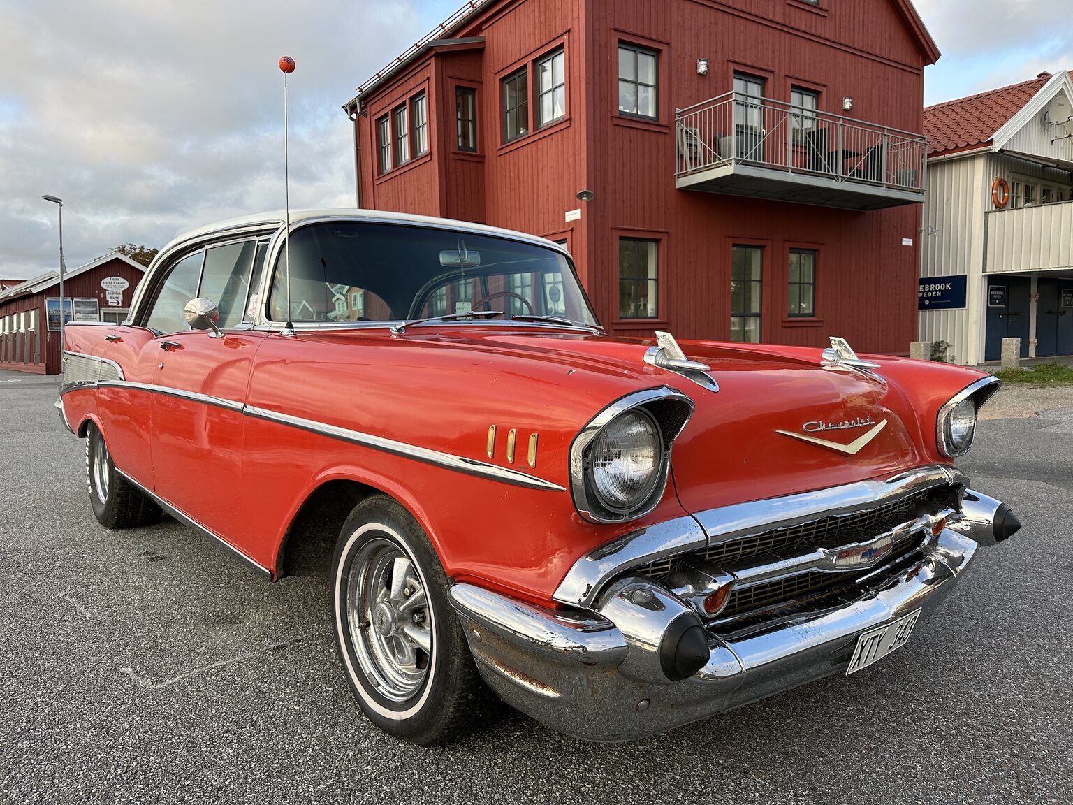 Exteriörbild på 1957 Chevrolet Bel Air (20)