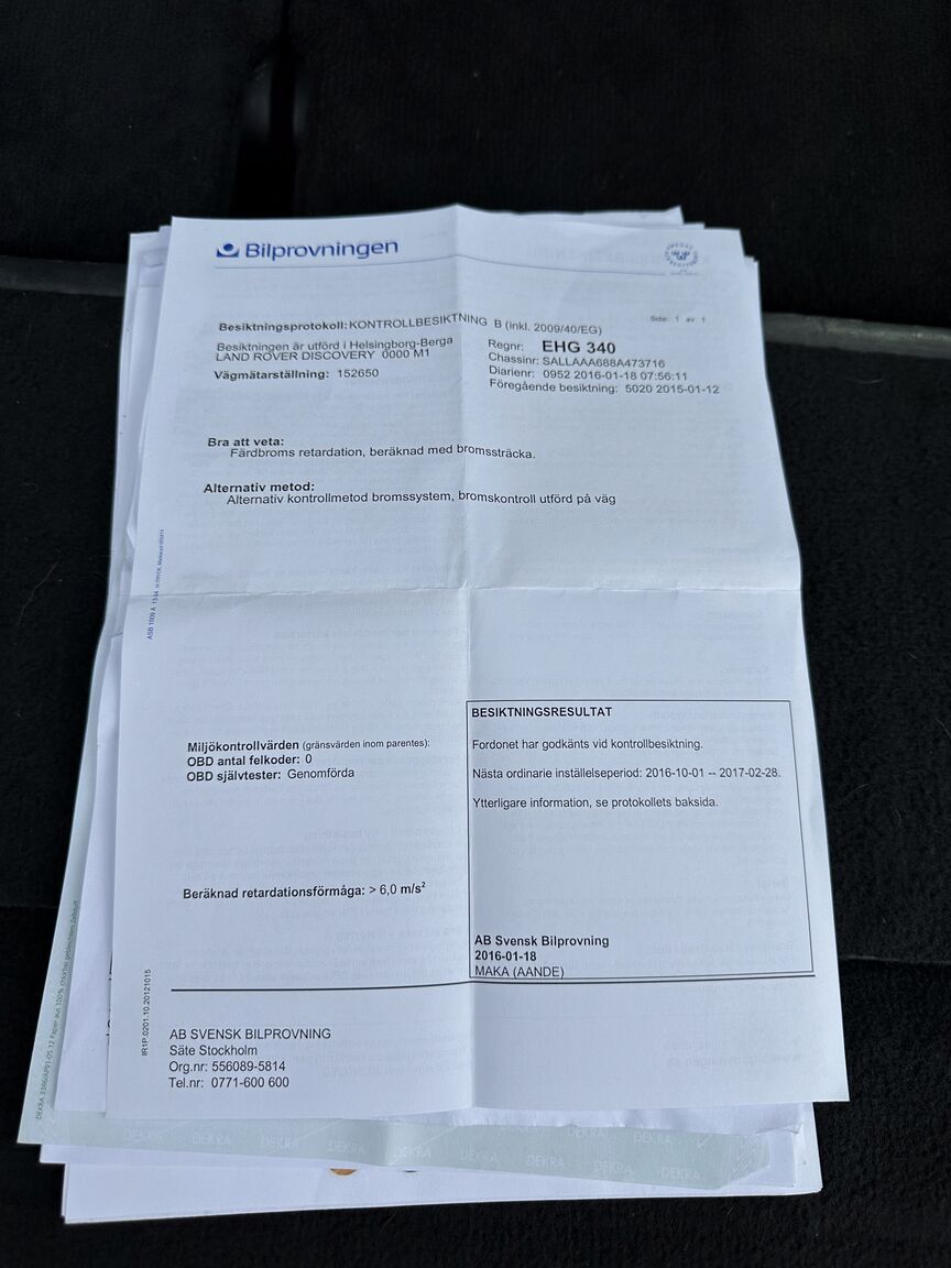 Dokumentation, 2008 Land Rover Discovery TDV6 SE (23)