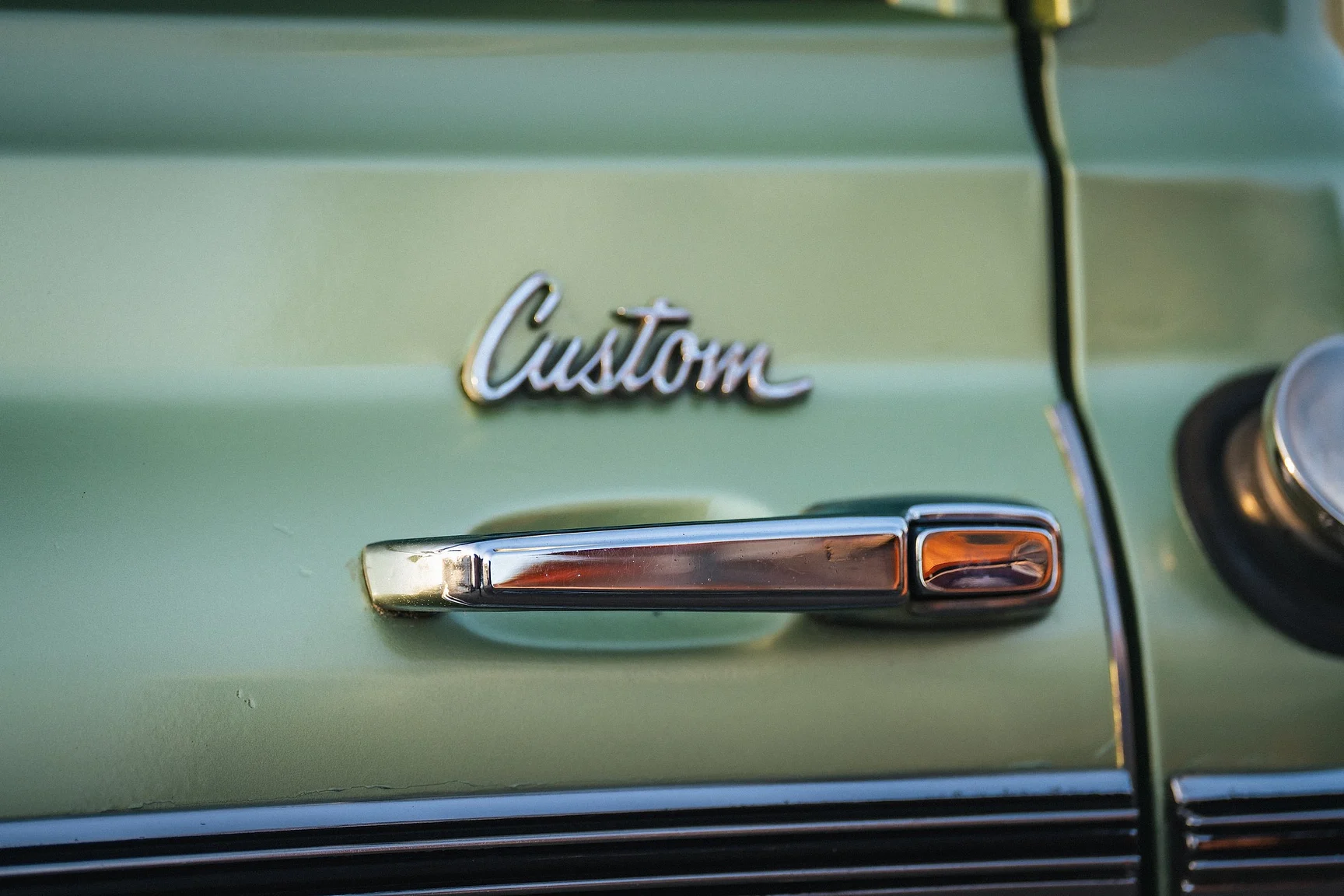 Aussenfoto 1970 GMC 1500 Custom Sierra Grande – NO RESERVE (32)