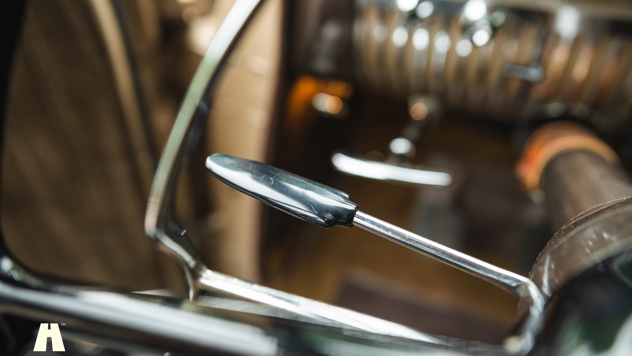 Interiörbild 1950 Mercury Eight Sport Sedan