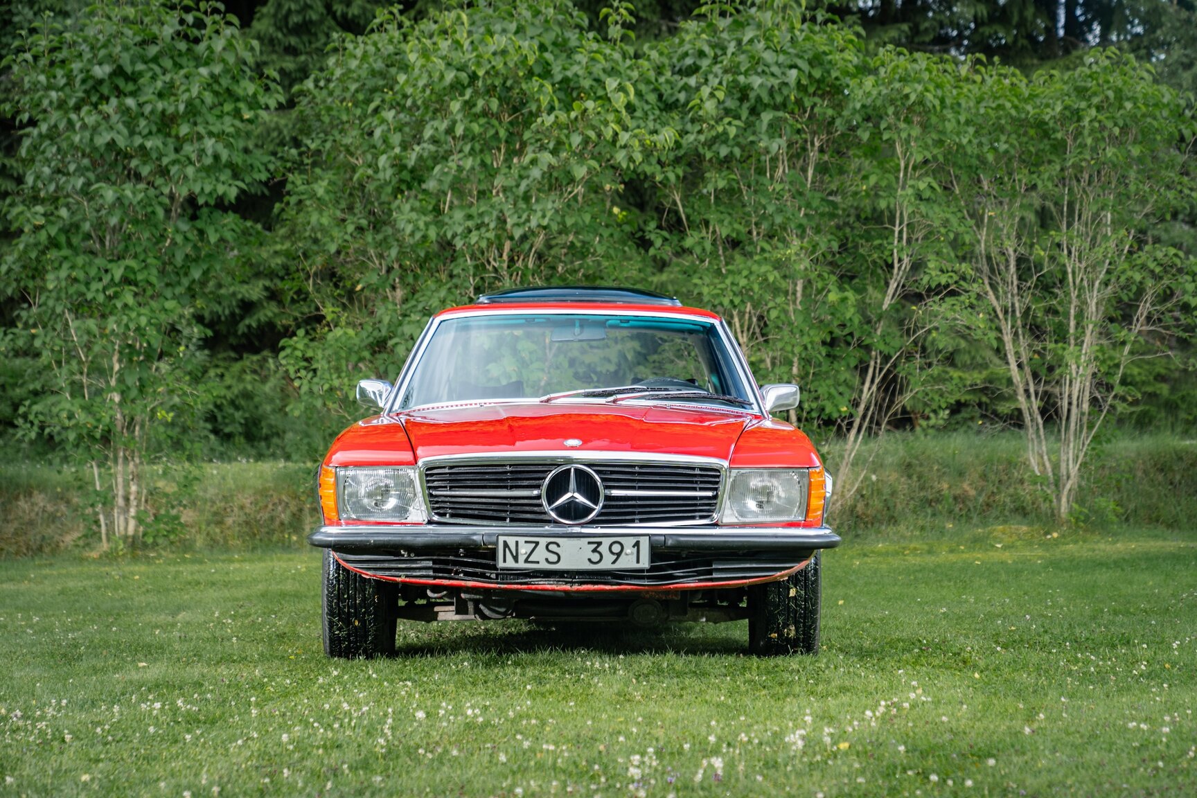 Aussenfoto 1975 Mercedes-Benz 350 SLC