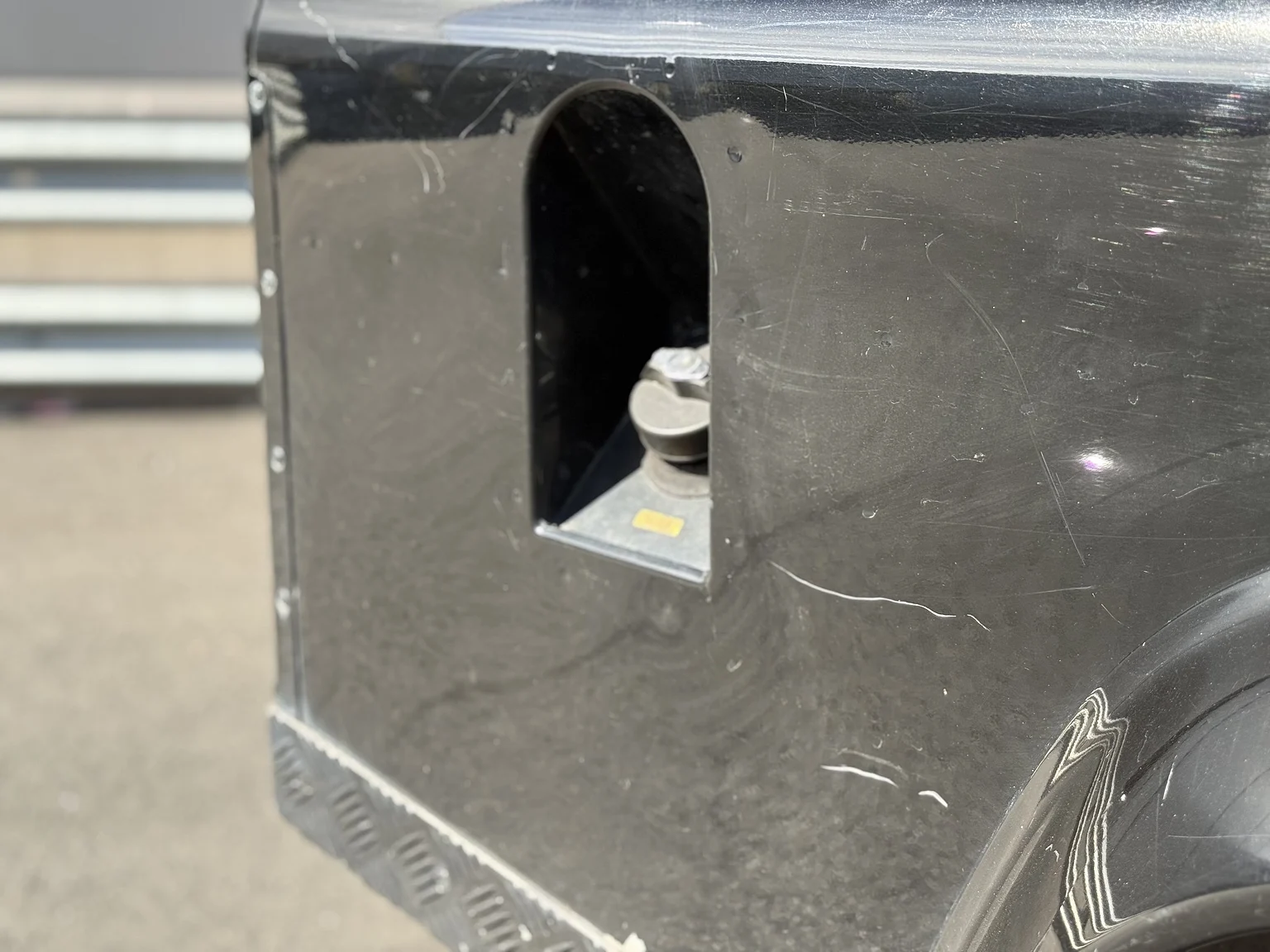 Exterior image of 2000 Land Rover Defender 110 Tomb Raider (31)