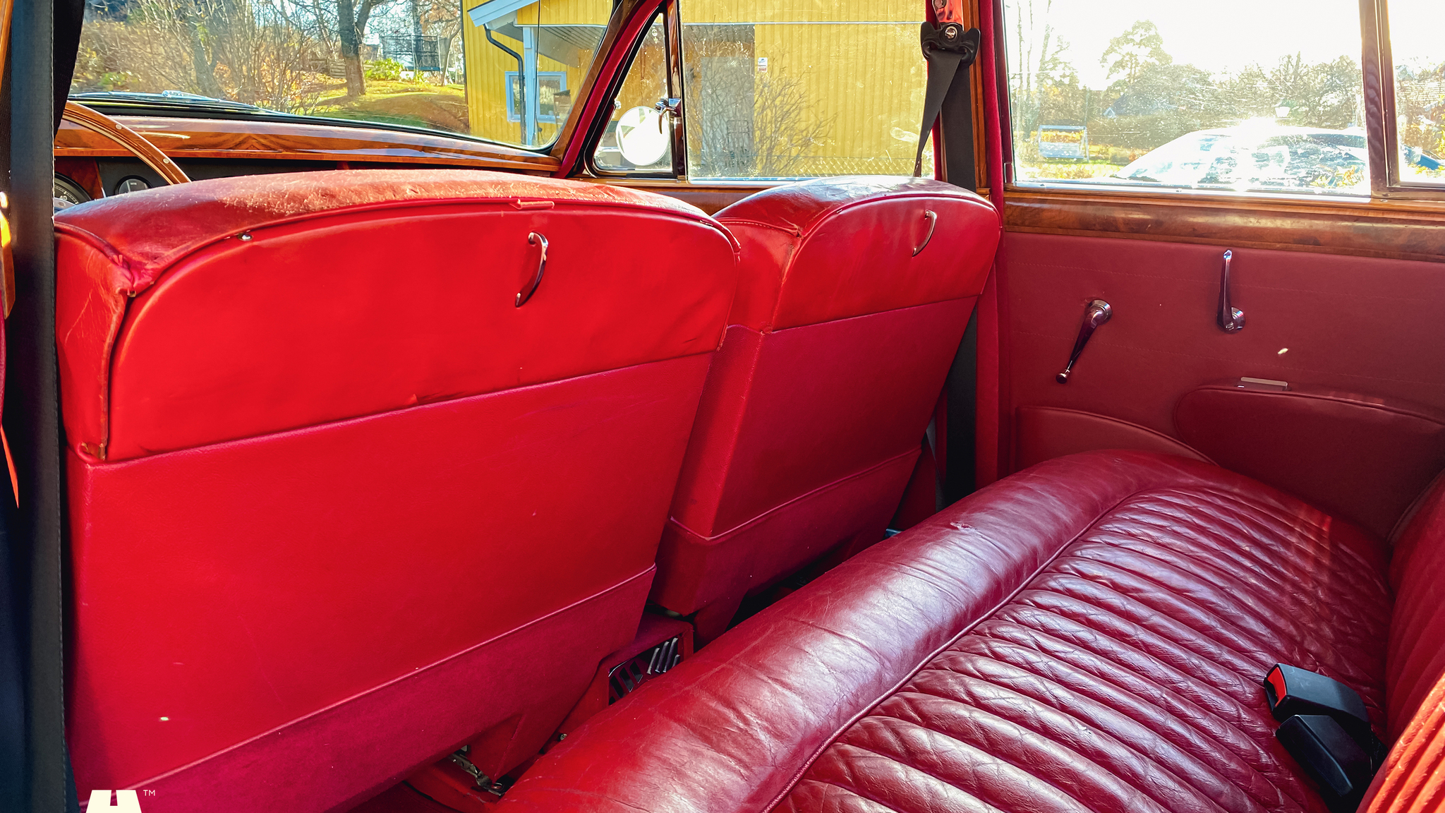 Interior image of 1961 Jaguar Mark 2