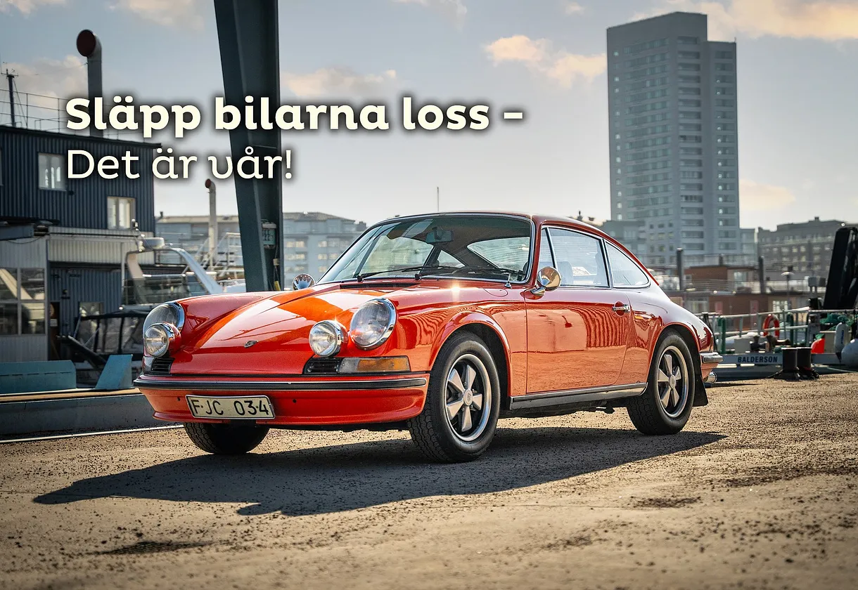 Släpp bilarna loss – det är vår!