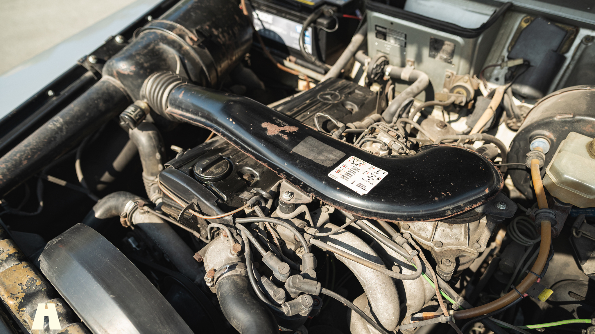 Image of 1985 Mercedes 230GE Cabrio mechanics