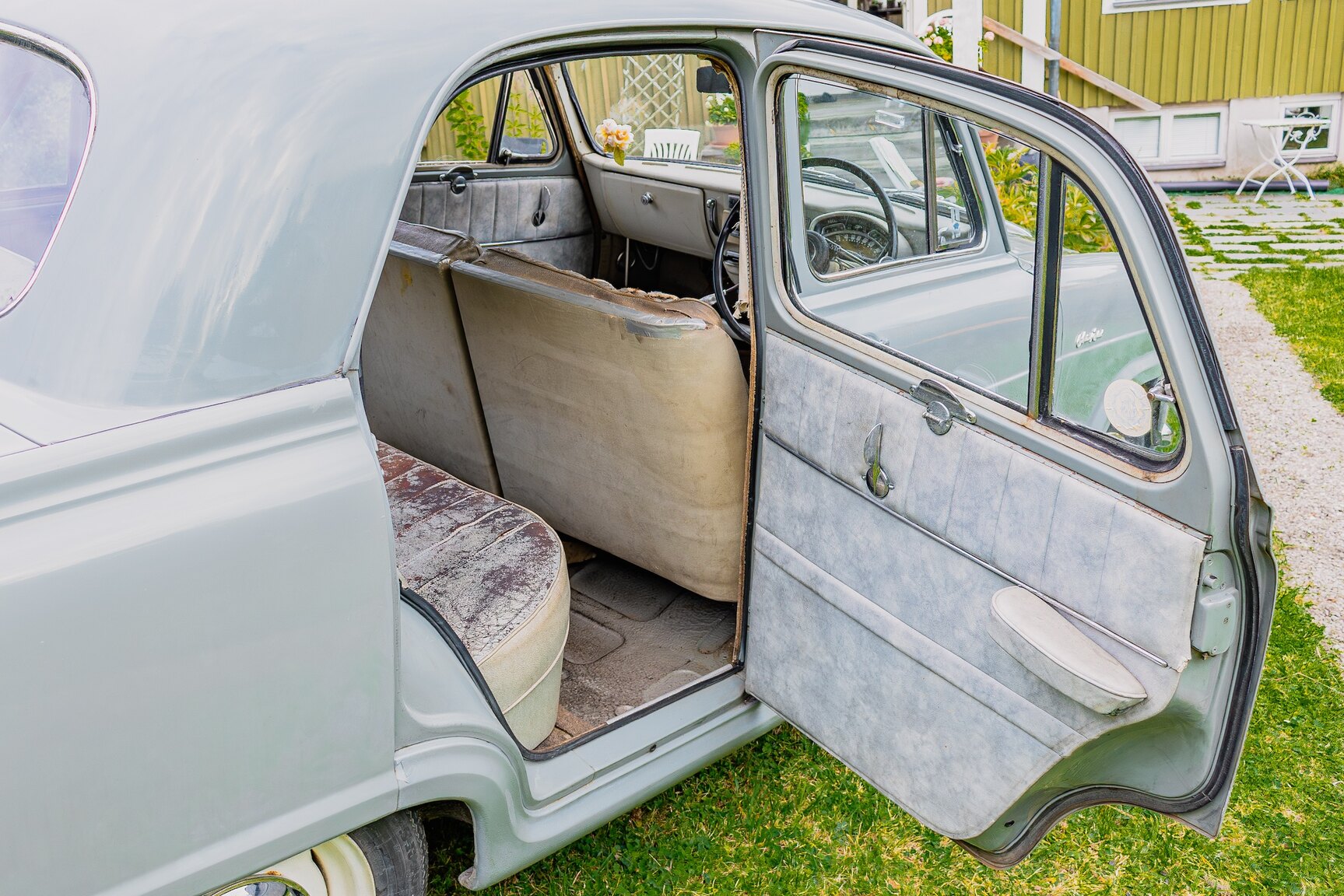 Interiörbild 1955 Austin A50