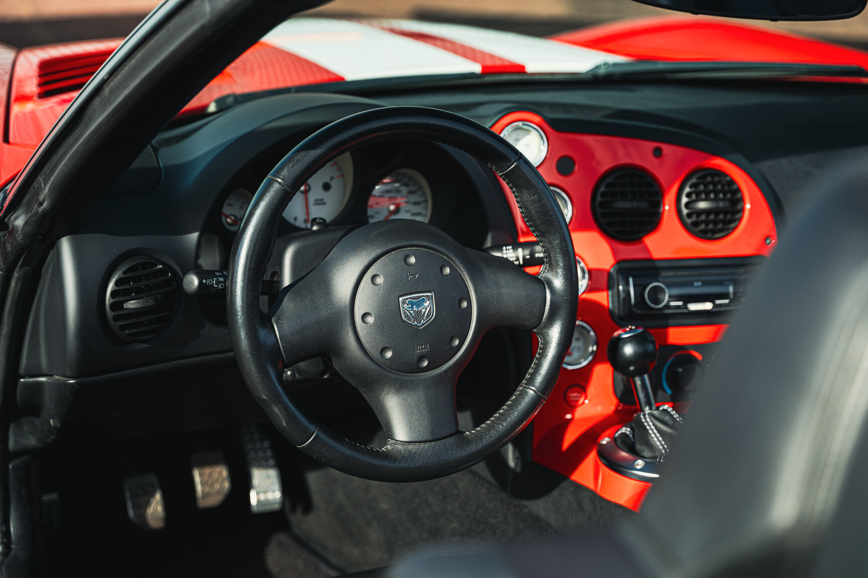 Interiörbild 2003 Dodge Viper SRT-10
