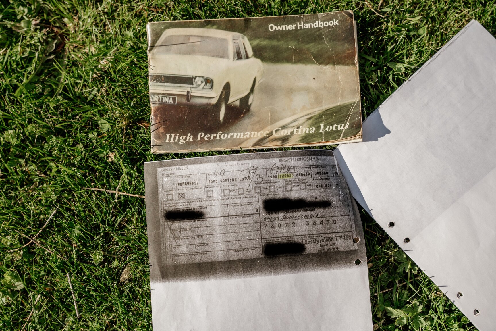 Documentation for 1968 Ford Cortina Lotus (1)