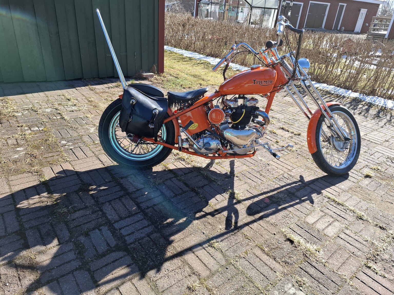 Aussenfoto 1953 Triumph Thunderbird Chopper