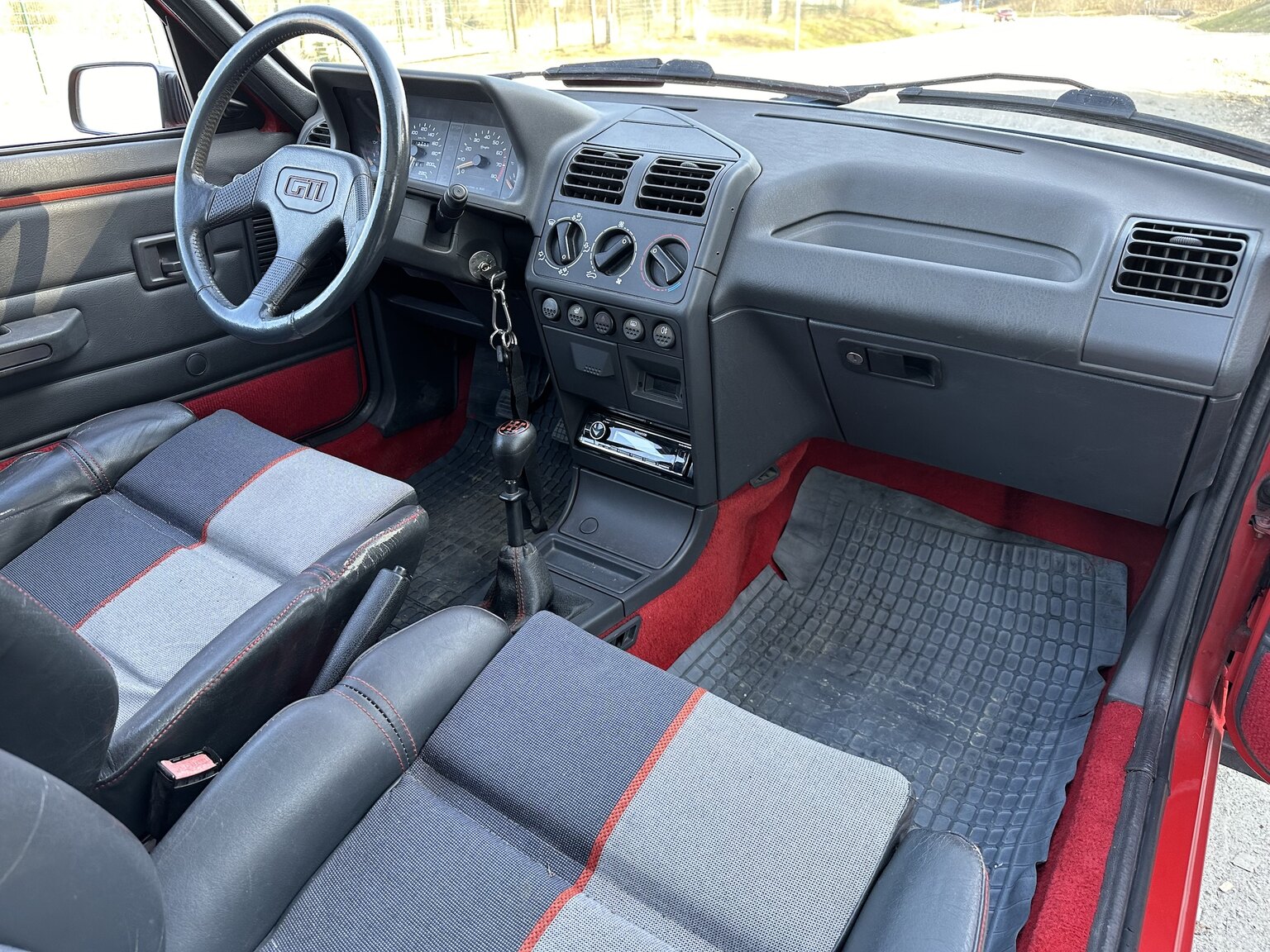 Interior image of 1989 Peugeot 205 GTI