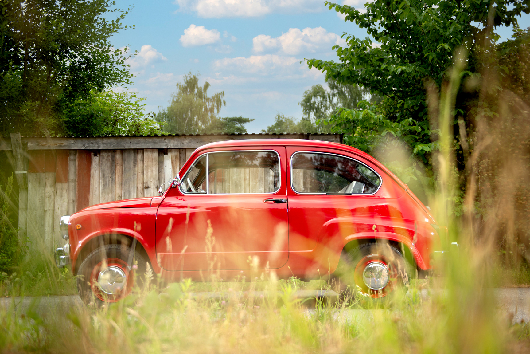 Exteriörbild på 1968 Fiat 600D