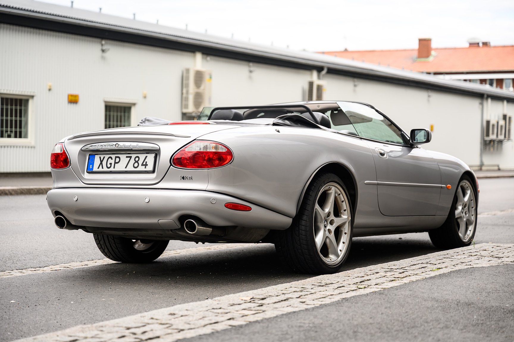 Exterior image of 2001 Jaguar XKR Silverstone