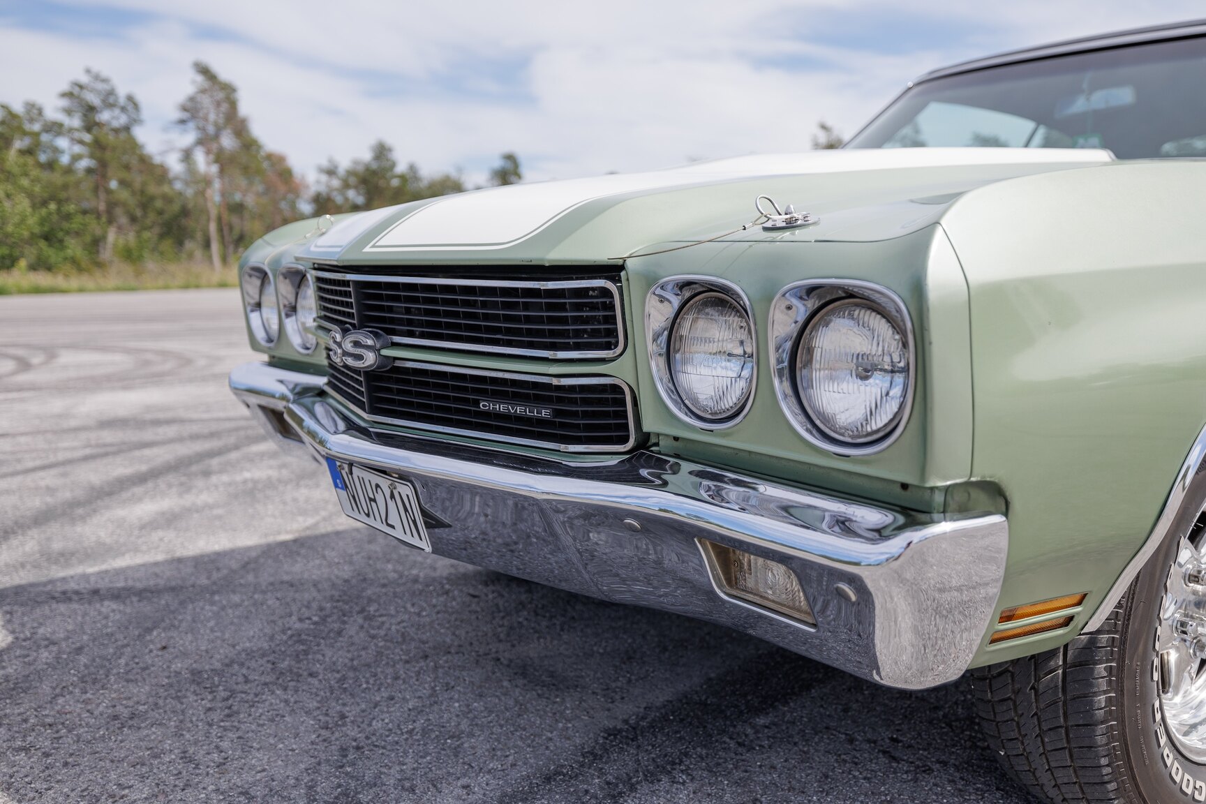 Exteriörbild på 1970 Chevrolet Chevelle SS