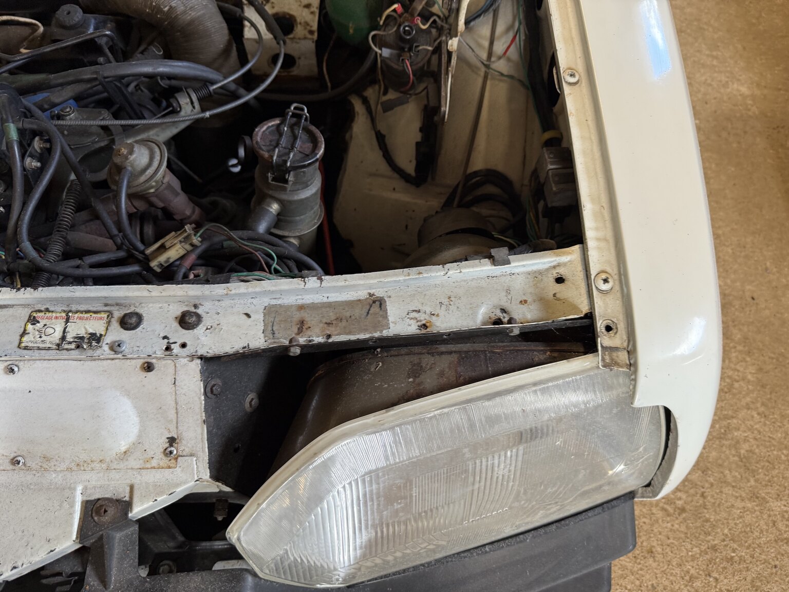 Image of 1984 Citroën GSA Break mechanics