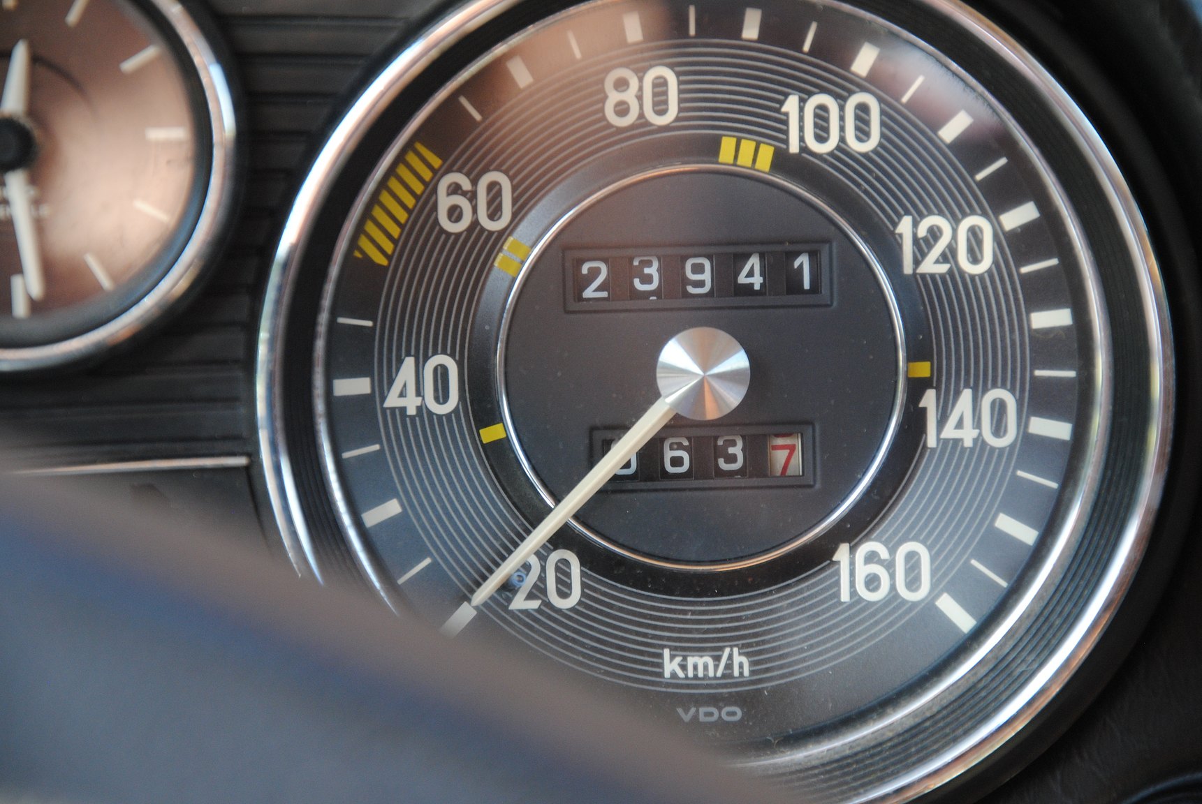 Interiörbild 1971 Mercedes-Benz 220D