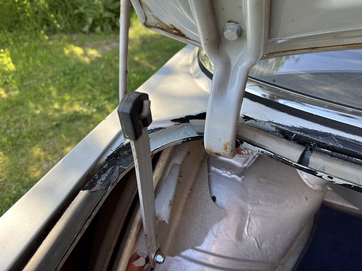 Interiörbild 1968 BMW 2000 CS