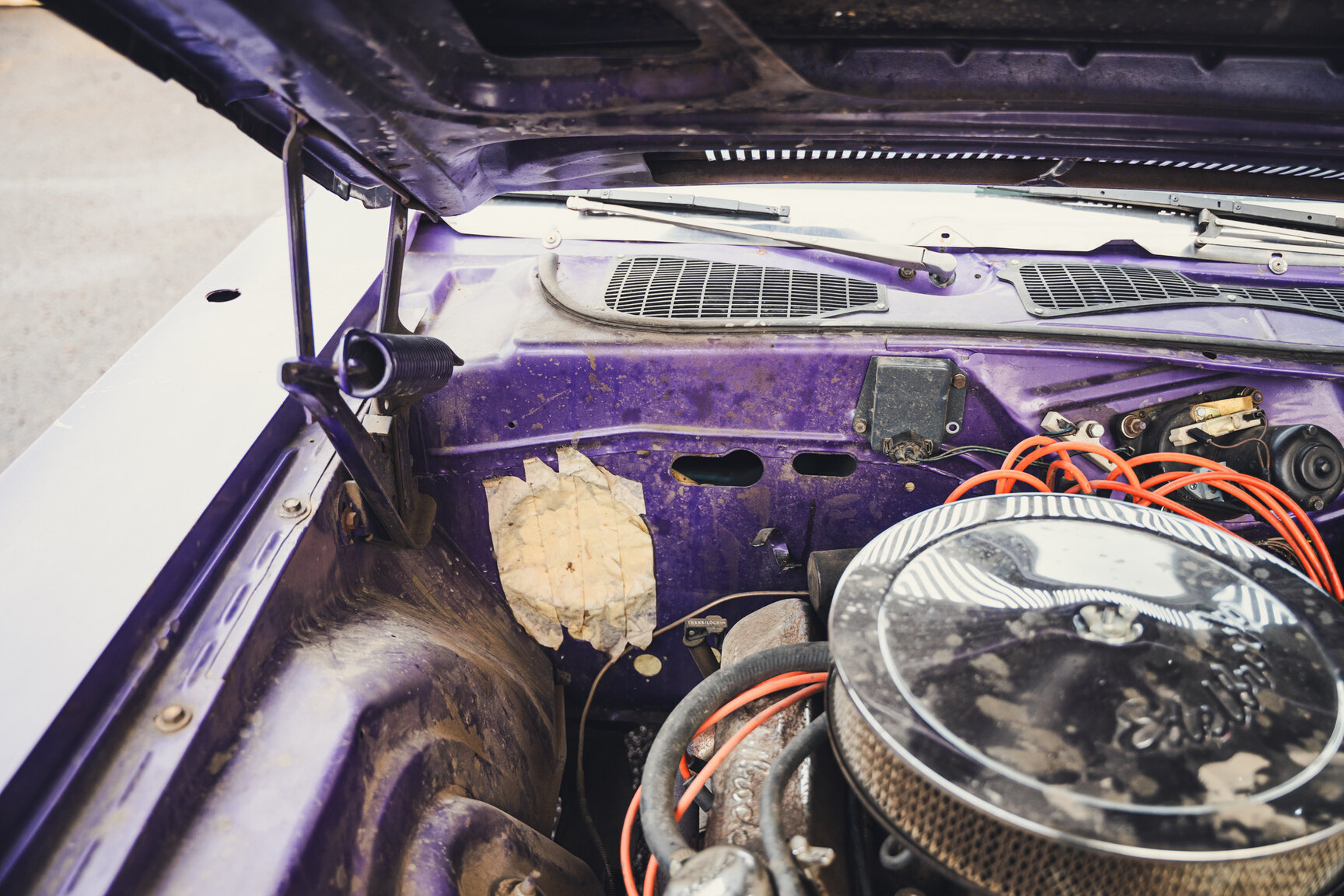 1970 Dodge Challenger - Ett sista race, Mekanik