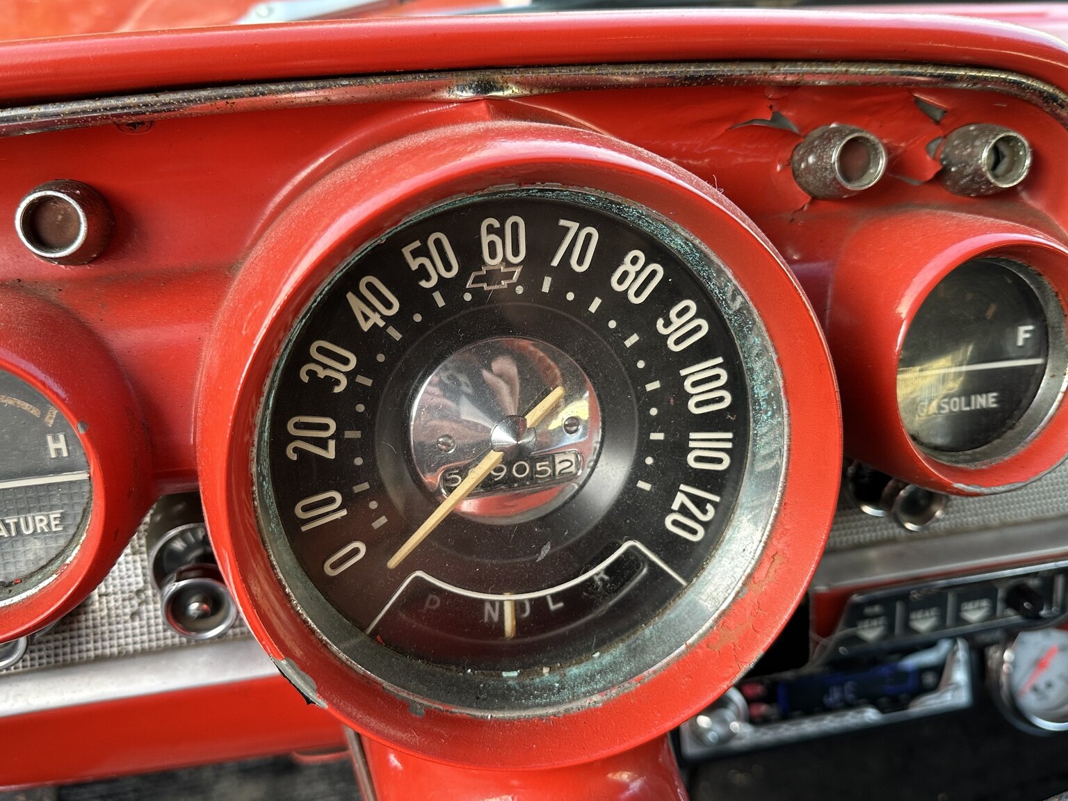 Innenraumfoto von 1957 Chevrolet Bel Air (44)