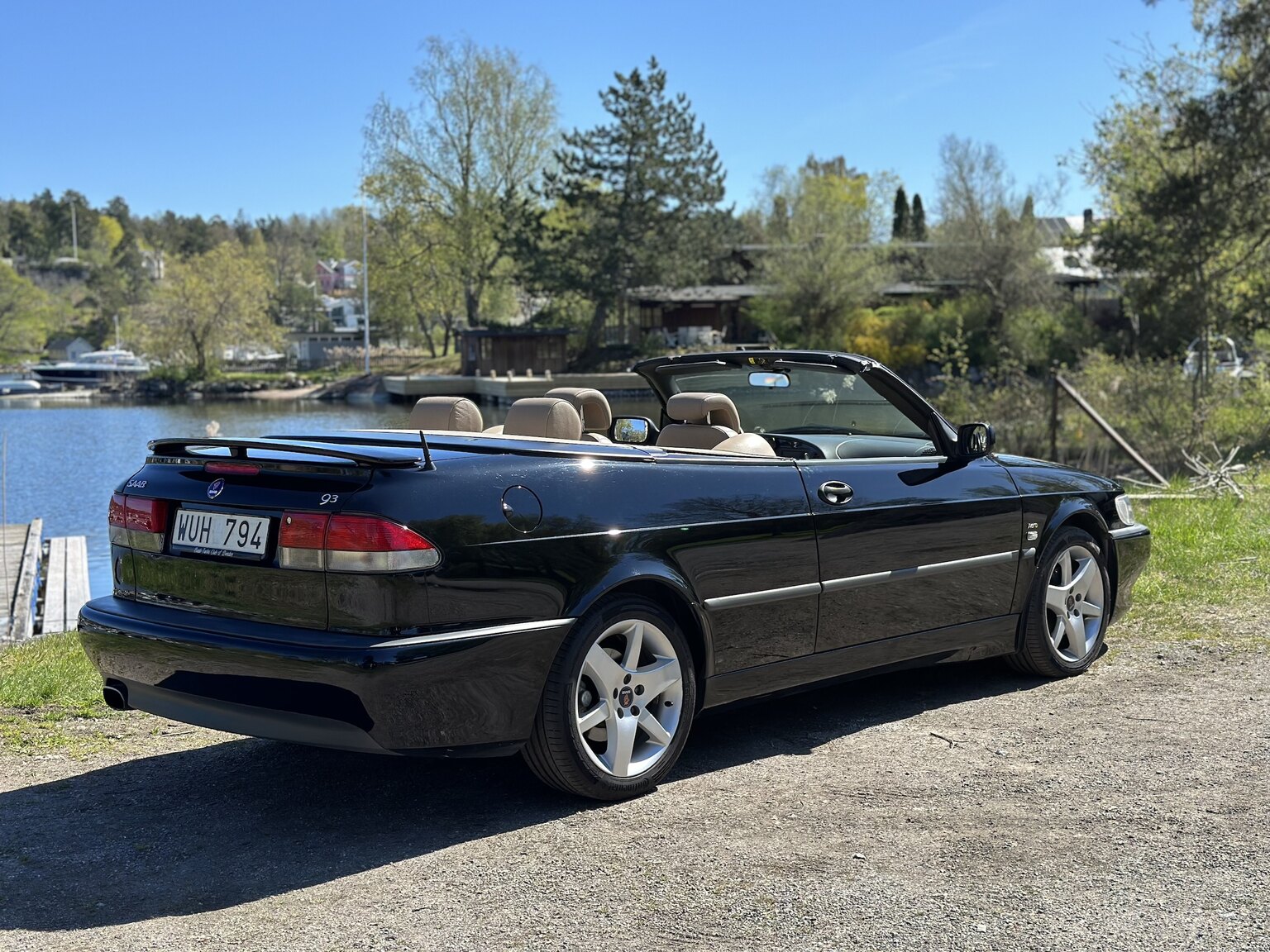 Exteriörbild på 2003 SAAB 9-3 Aero Turbo Cabriolet