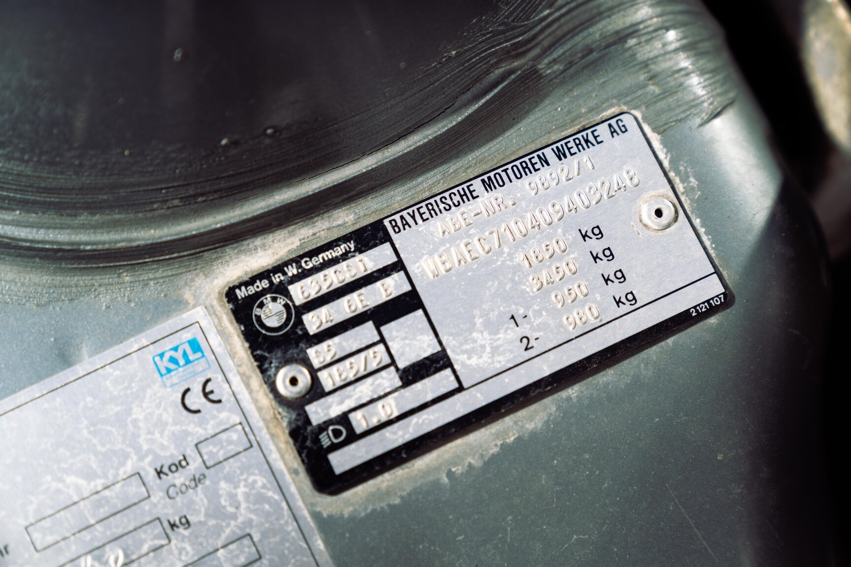 Image of 1986 BMW 635 CSi mechanics (18)