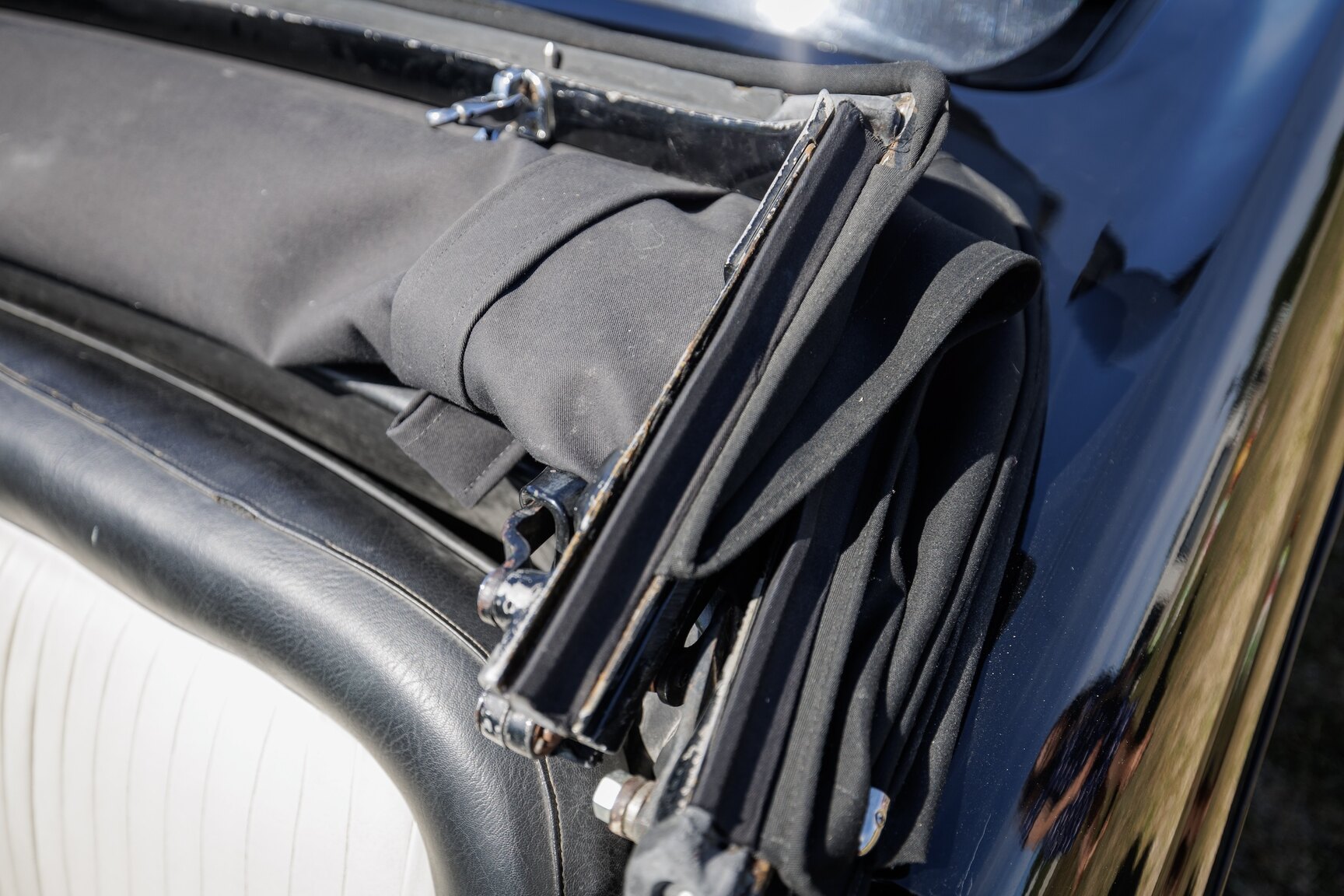 Innenraumfoto von 1956 Ford Thunderbird